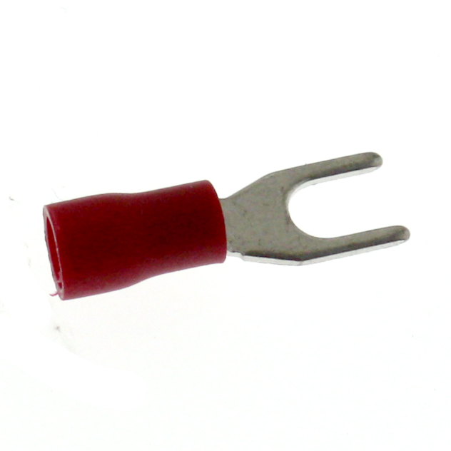 Fork Terminal, 0,5-1,5mm², M4, iso, 25 PCS