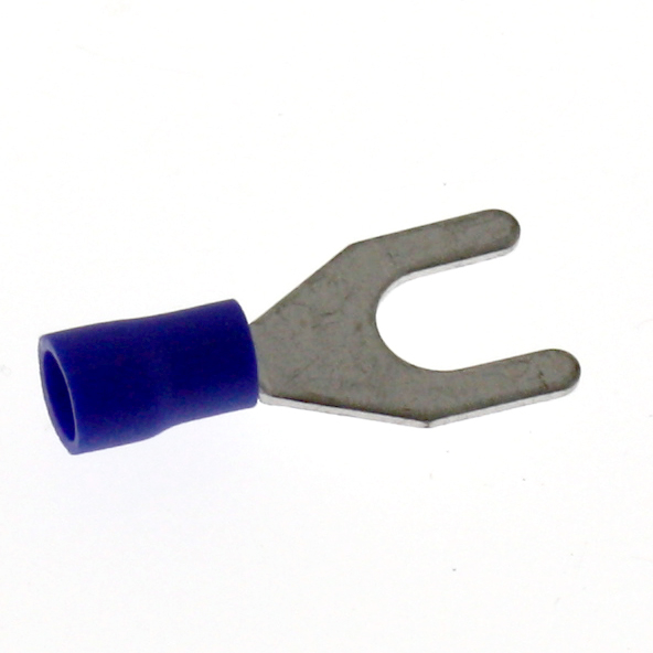 Fork Terminal, 1,5-2,5mm², M6, iso, 25 PCS