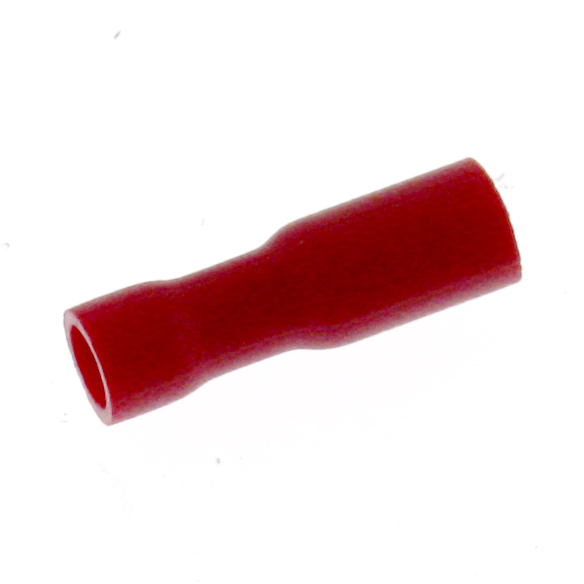 Flachsteckhülse 0,5-1,5mm², 0,8x2,8, iso, 25 Stk
