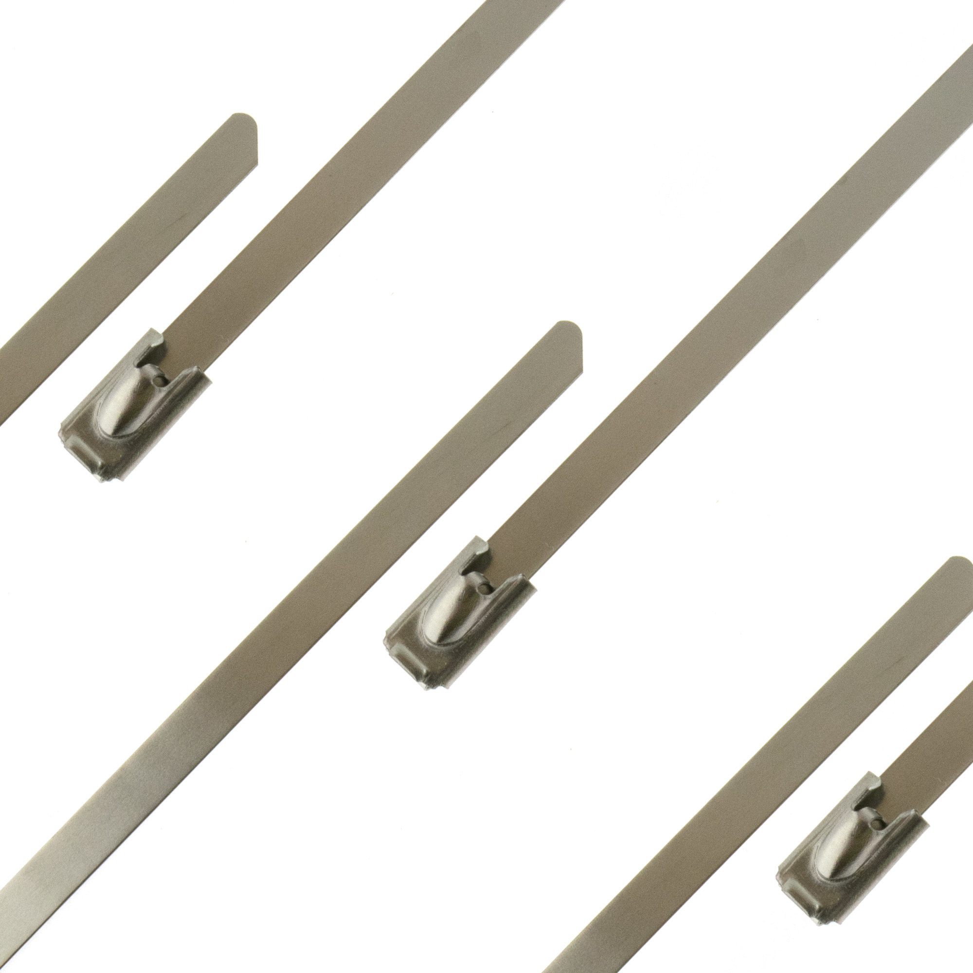 Cable tie metal ball-lock 125 x 4,6mm, 100PCS