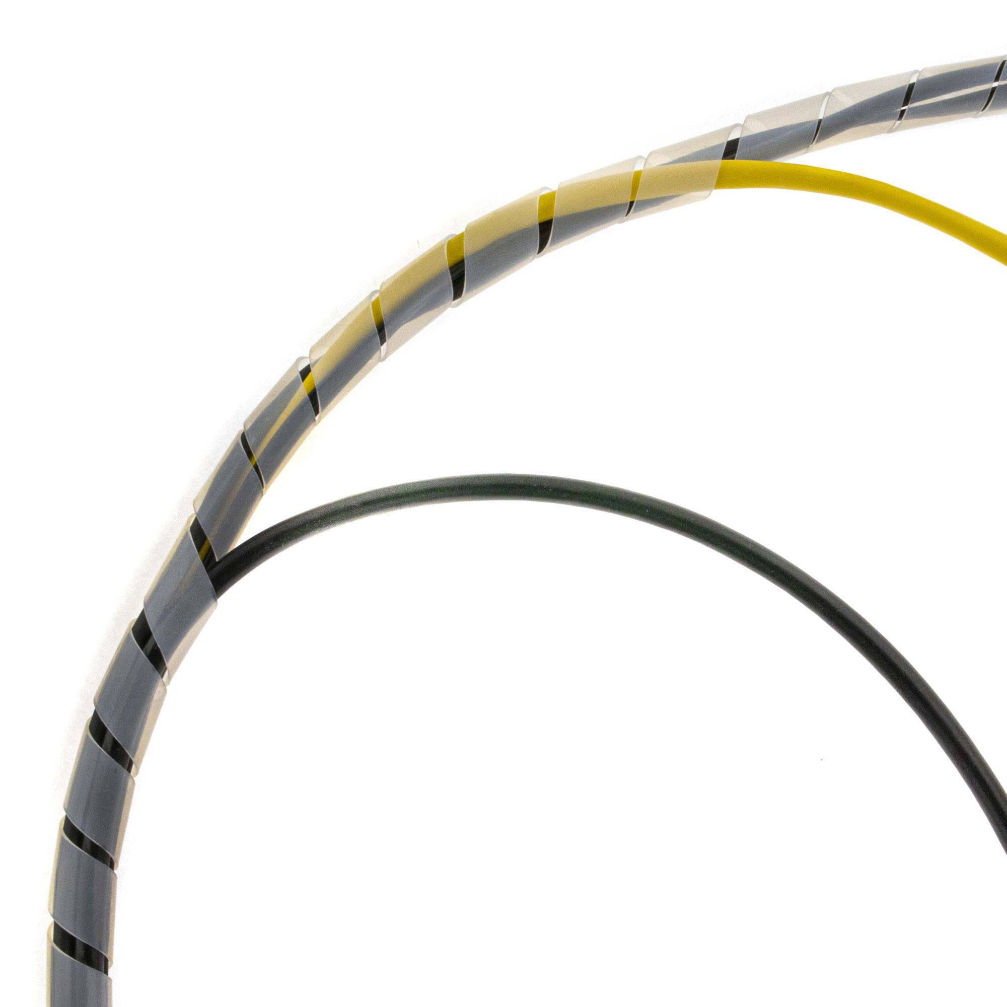 Spiralband 20-130mm, transparent, 20 Meter