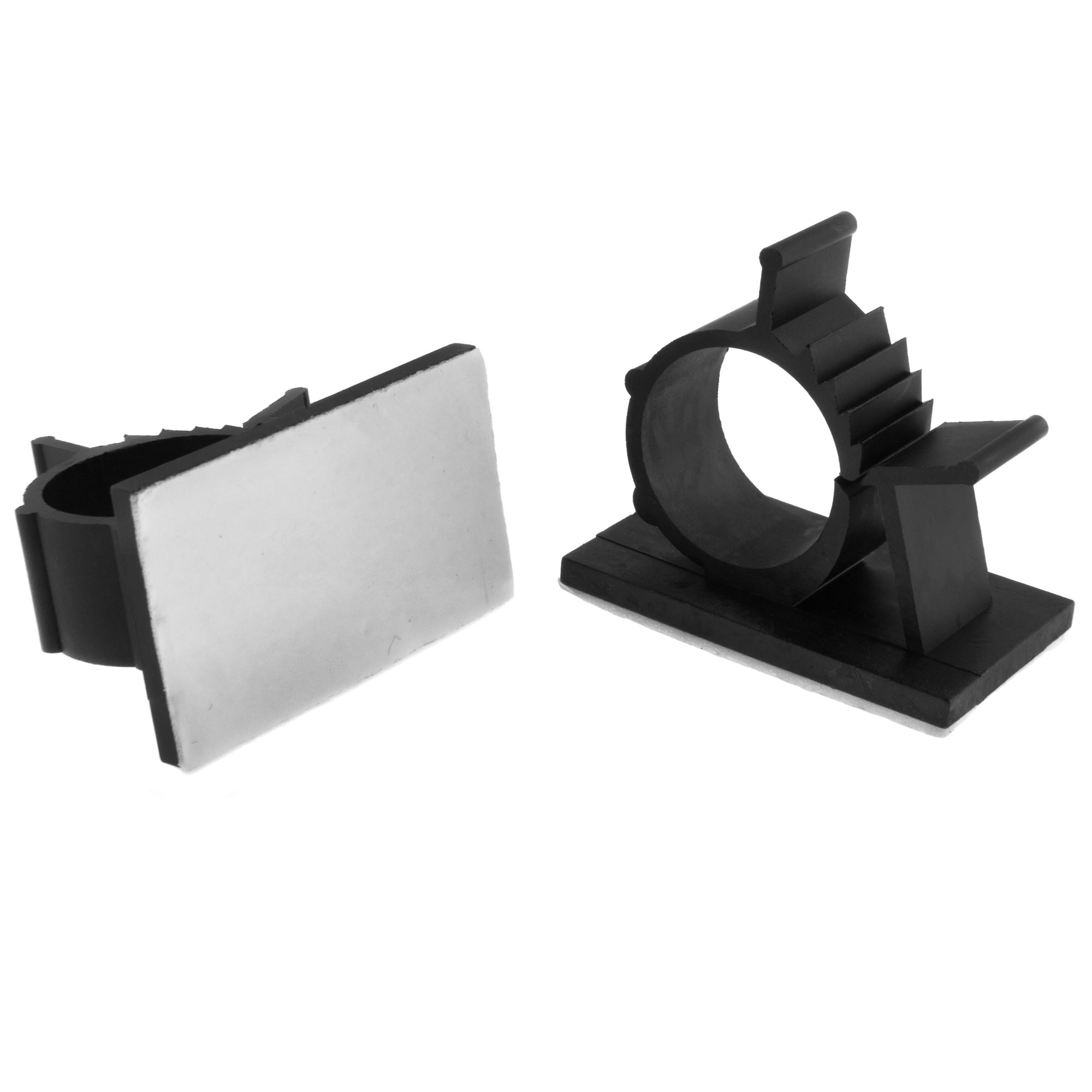 Cable clamp self-adhesive 10,0-12,5mm, black, 50PCS