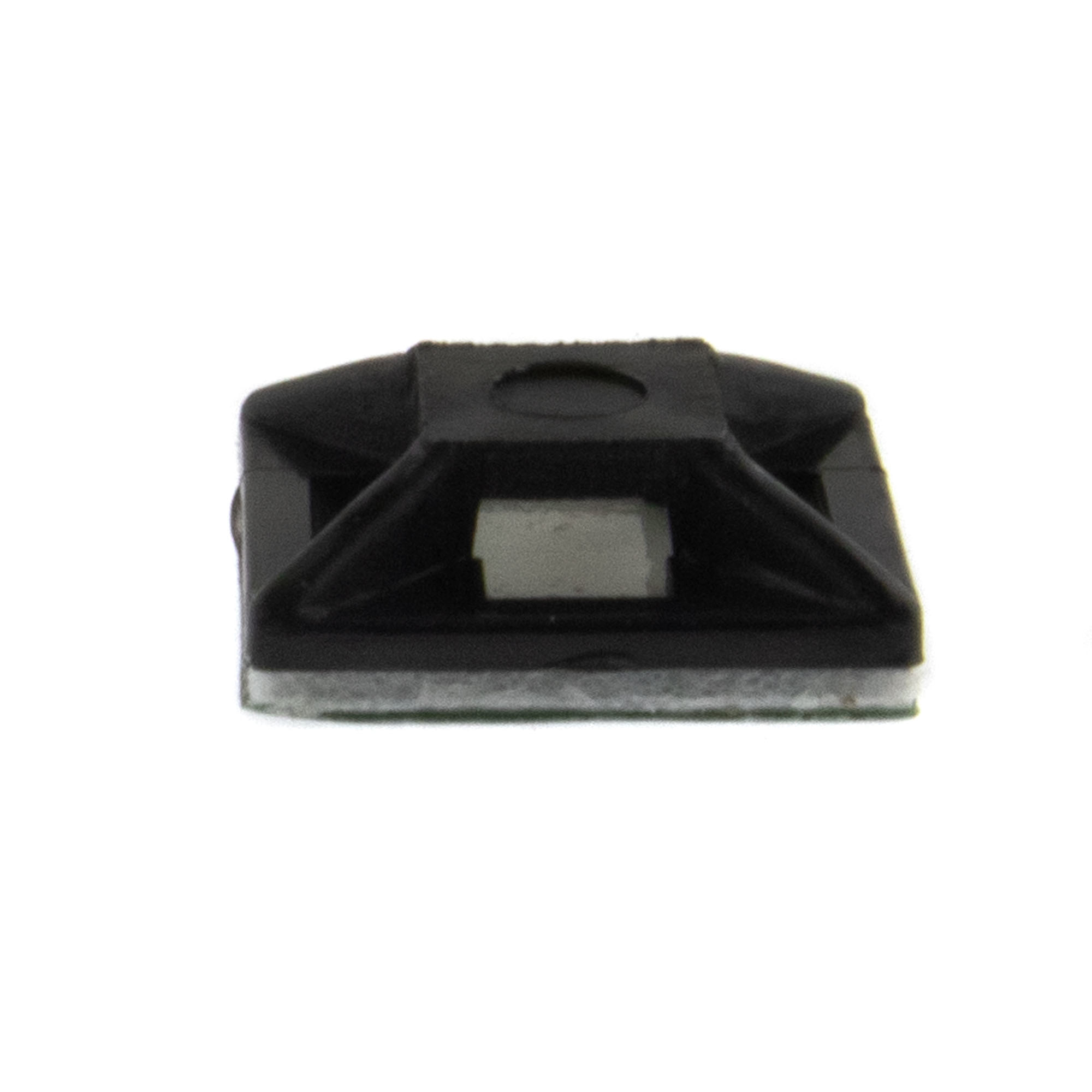 Klebesockel für KB 12,5x12,5mm, schwarz, 100St.