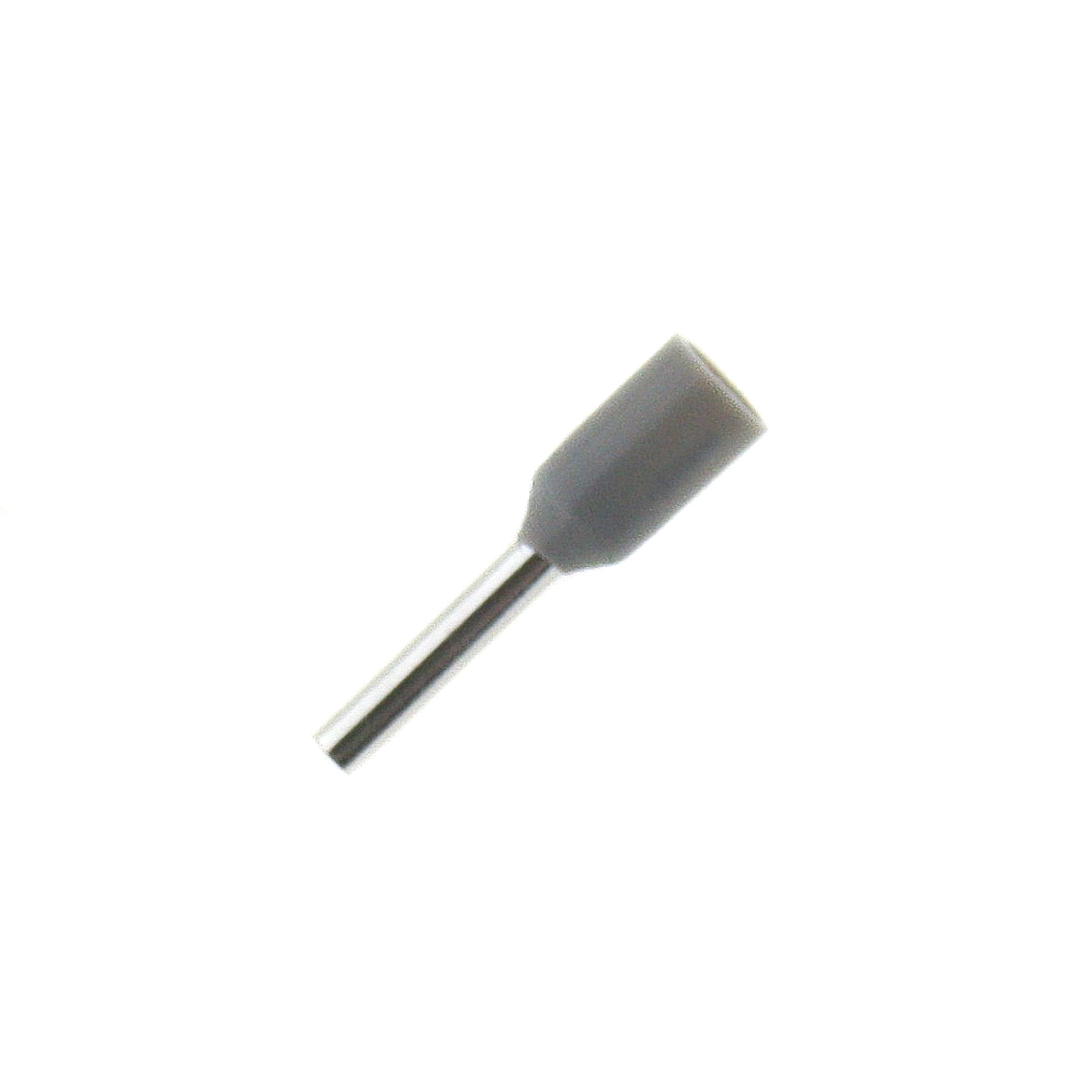 Cord end terminal iso. 0,75mm², grey , 100 PCS