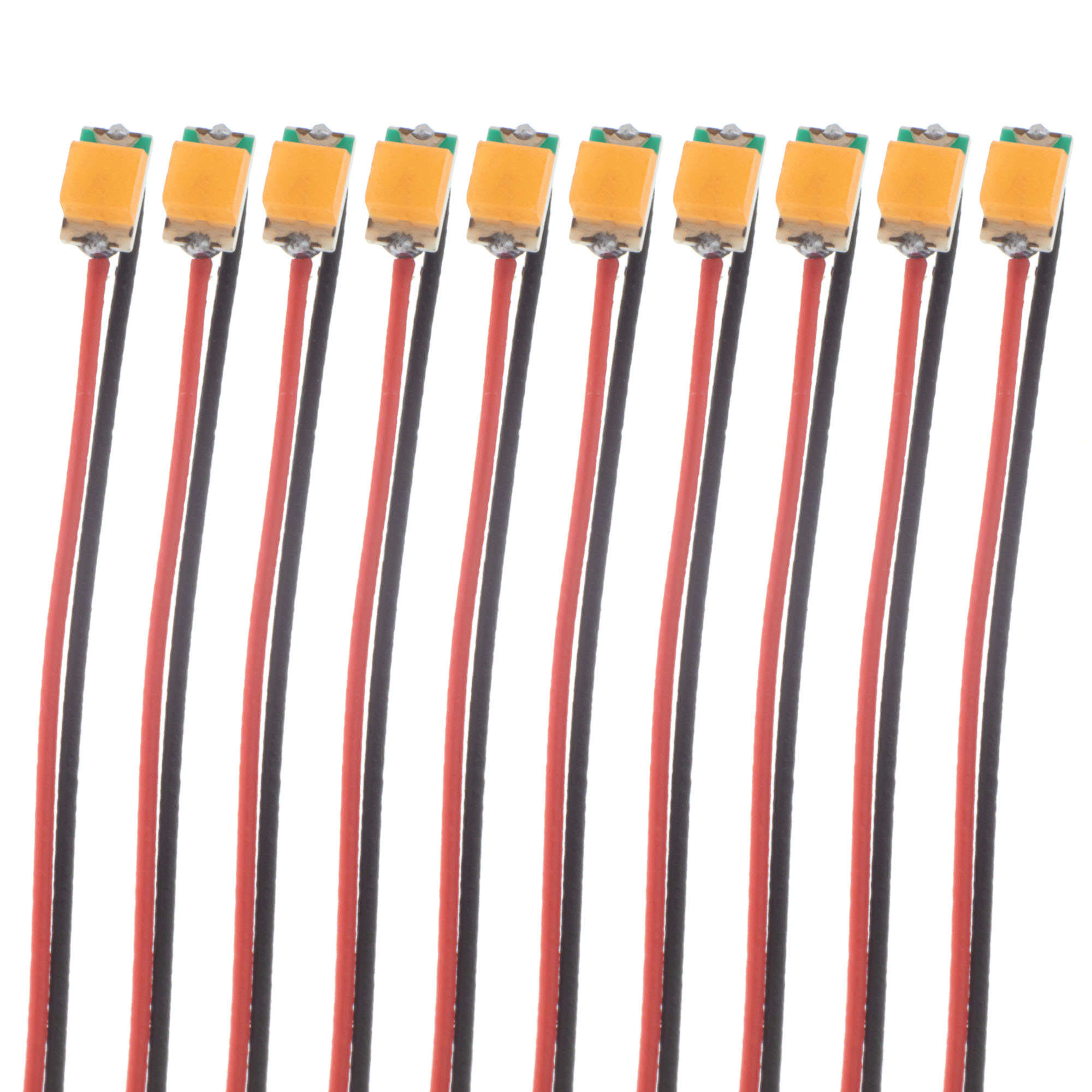 0805 SMD LED - orange - 10er Pack