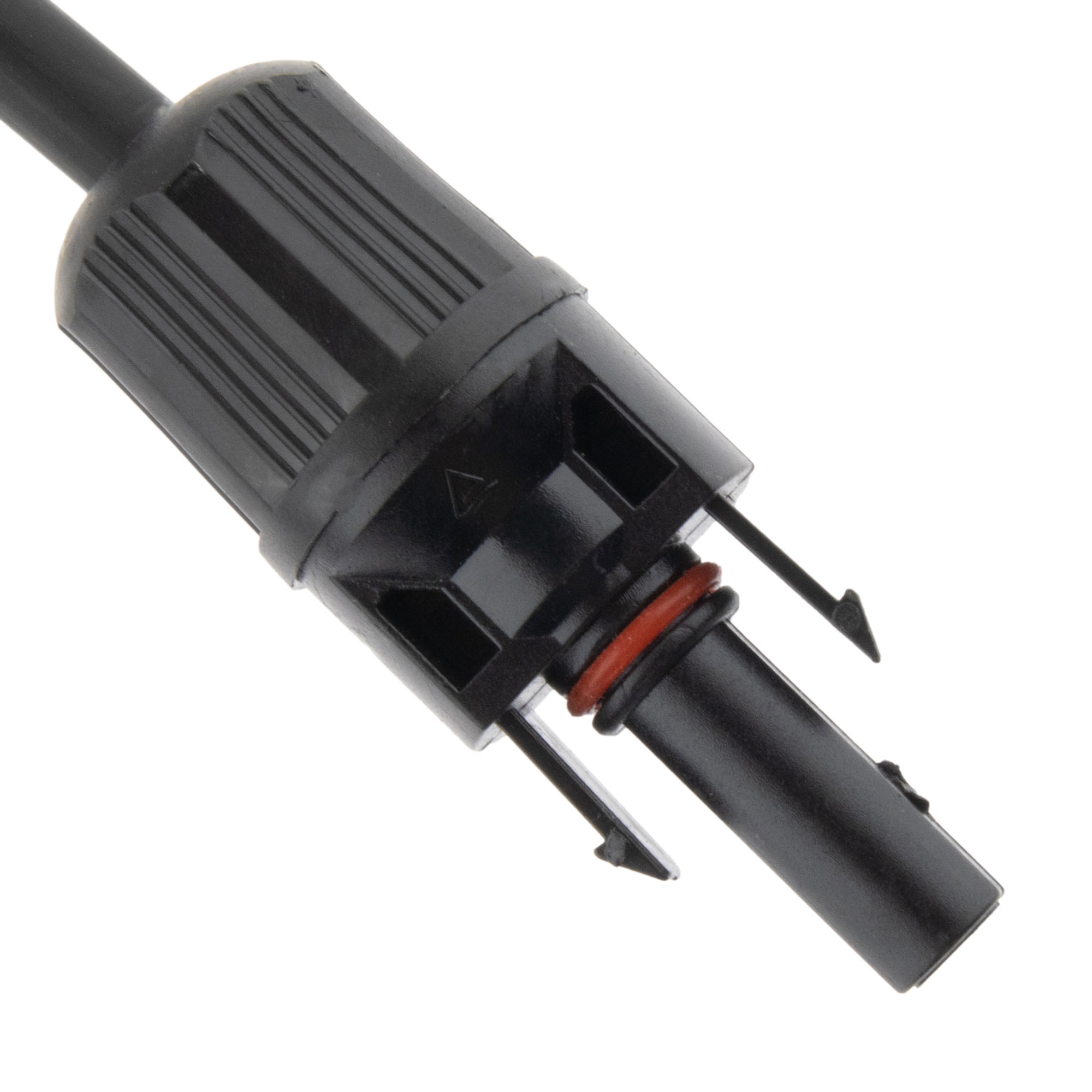 Solar 2-way connector with cable; 2PCS