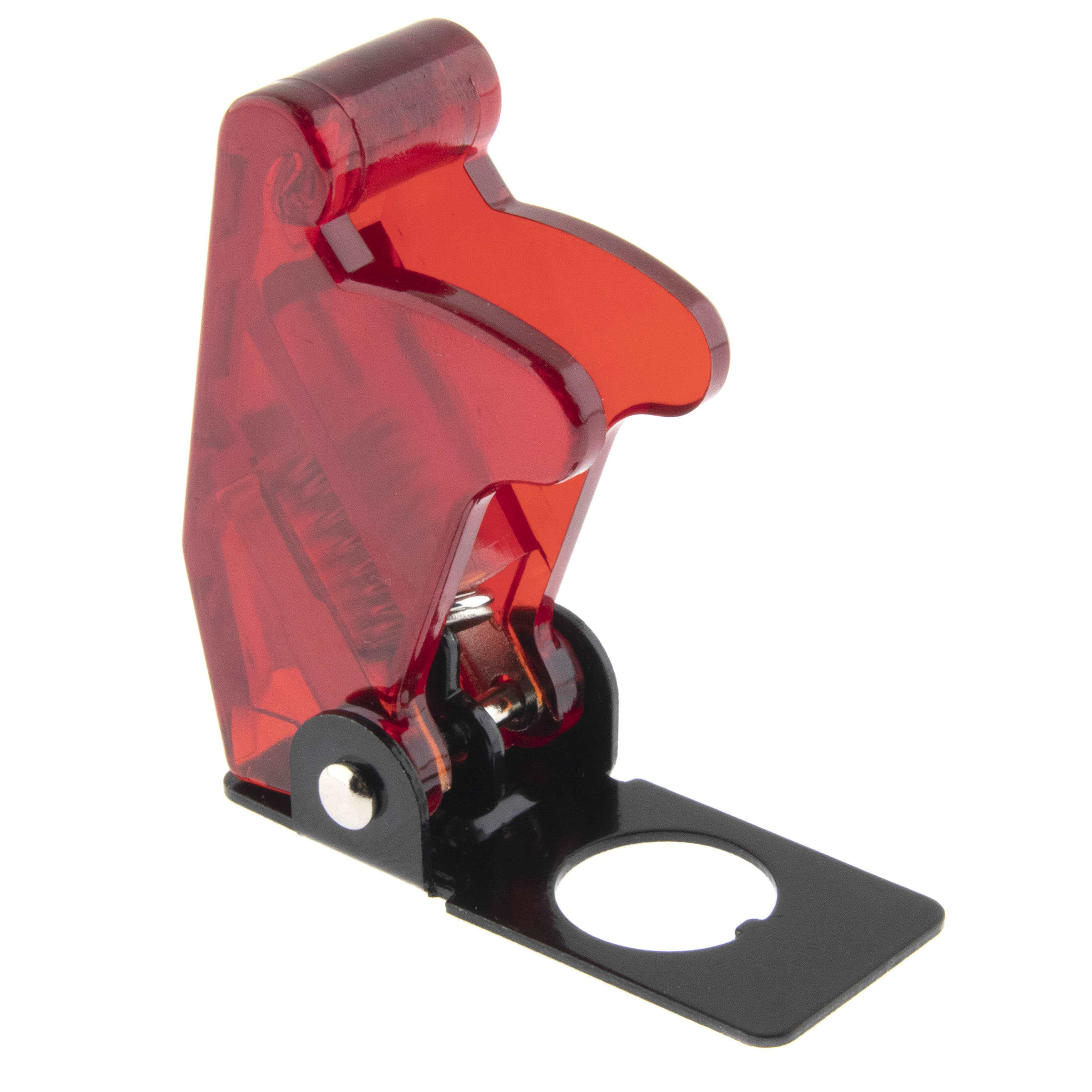 Flip-Cover for toggle switch -red transparent