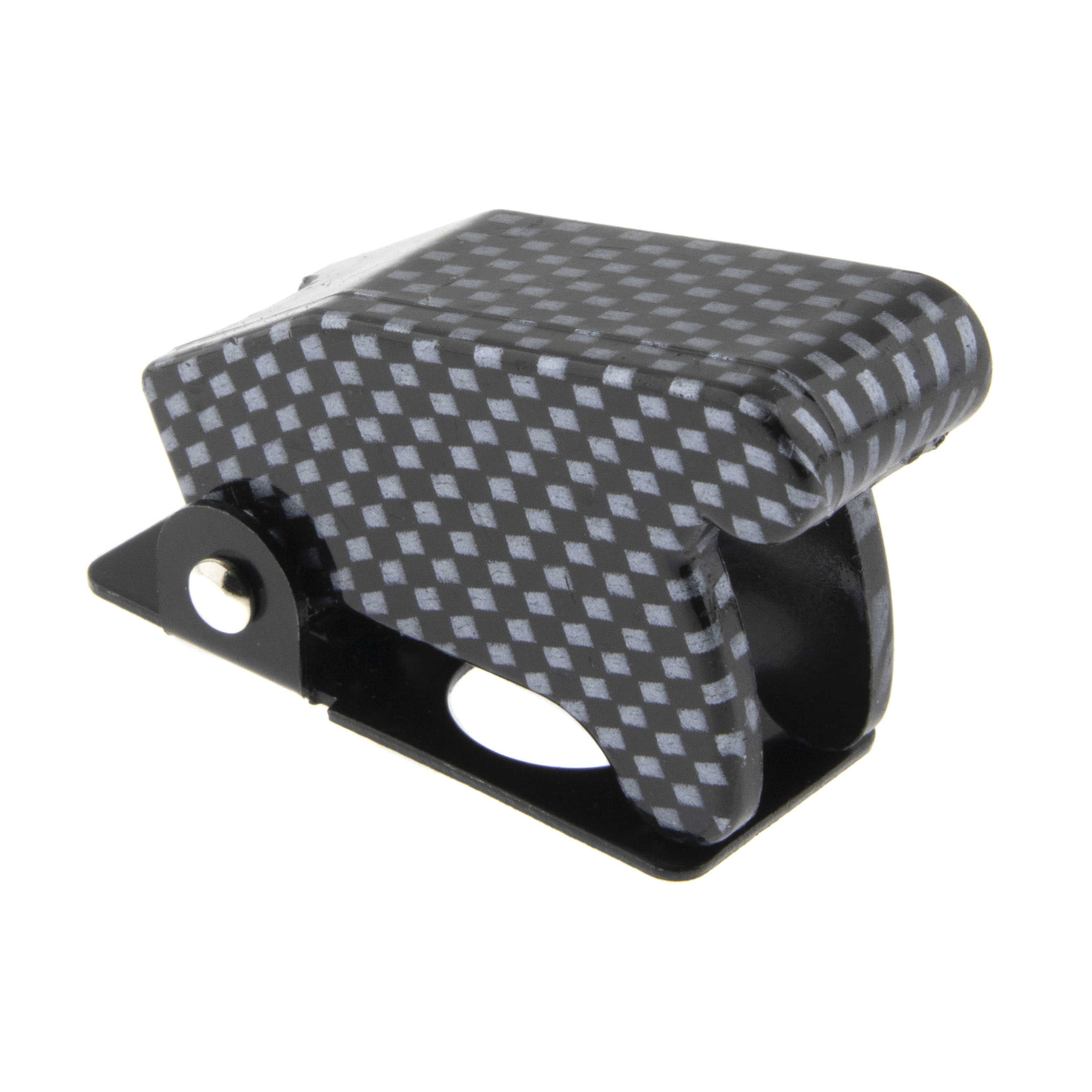 Flip-Cover for toggle switch -carbon