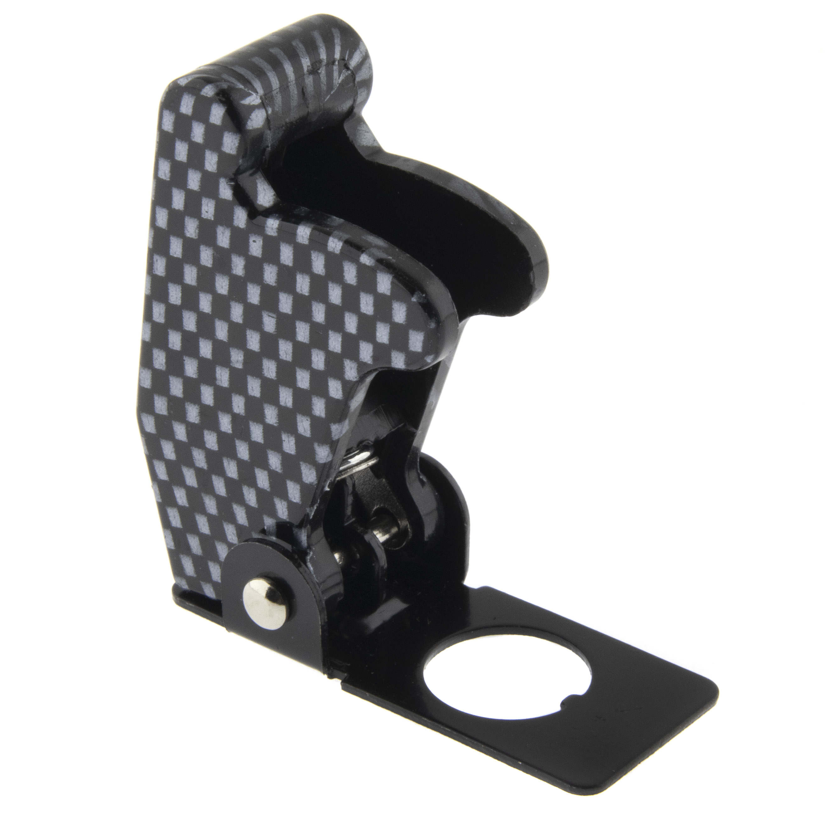 Flip-Cover for toggle switch -carbon