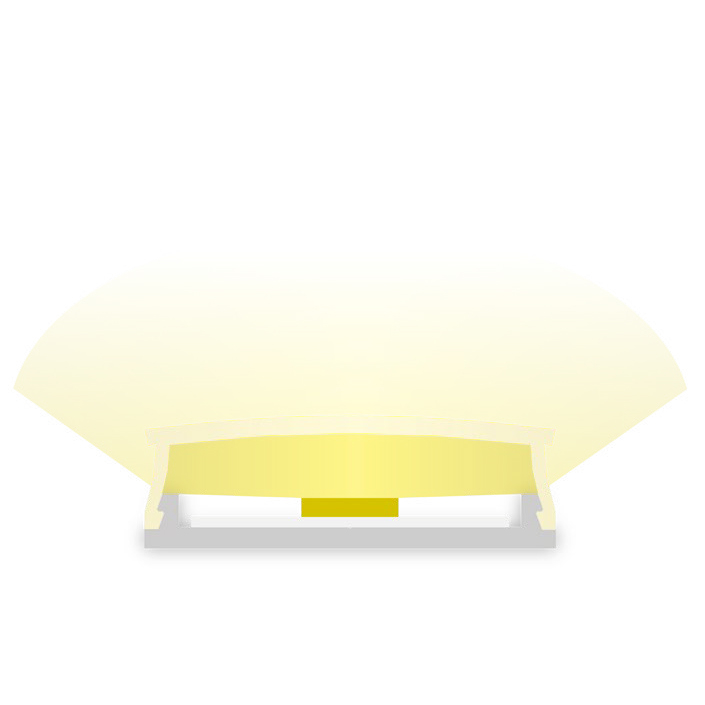 O13 LED Profil biegbar, 200cm, Stripe ≤ 15mm