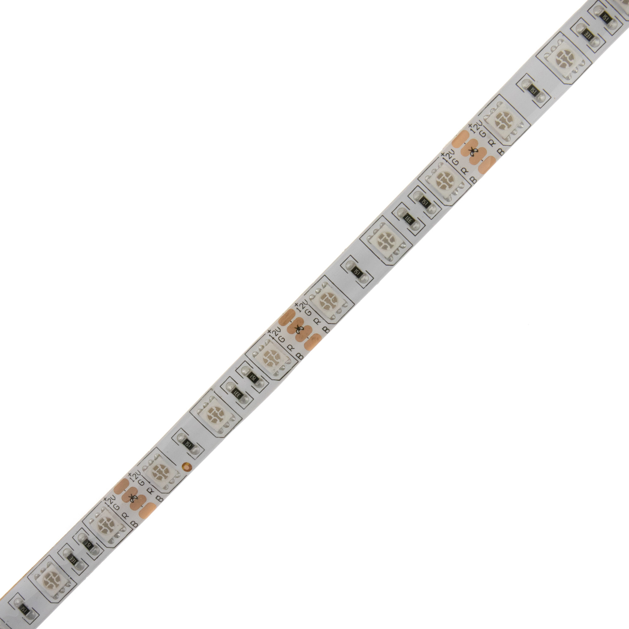 RGB Stripe 12V, 500cm, 60 LEDs/m, IP65