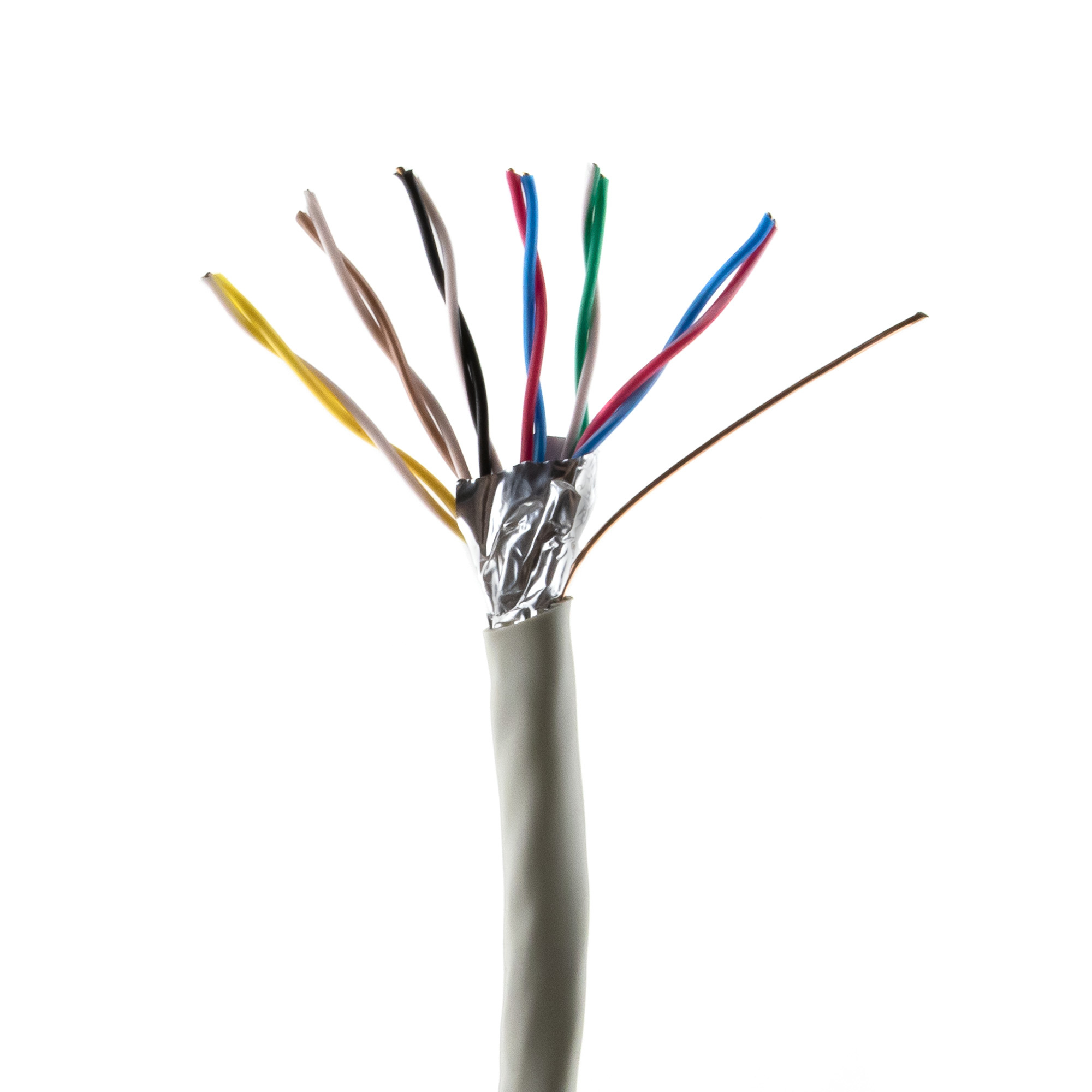 Phone cable 4x2x0,6mm 50m