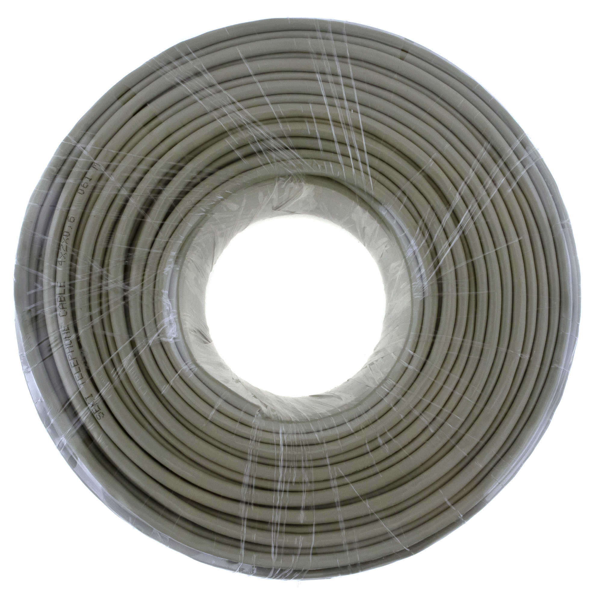 Phone cable 4x2x0,6mm 100m