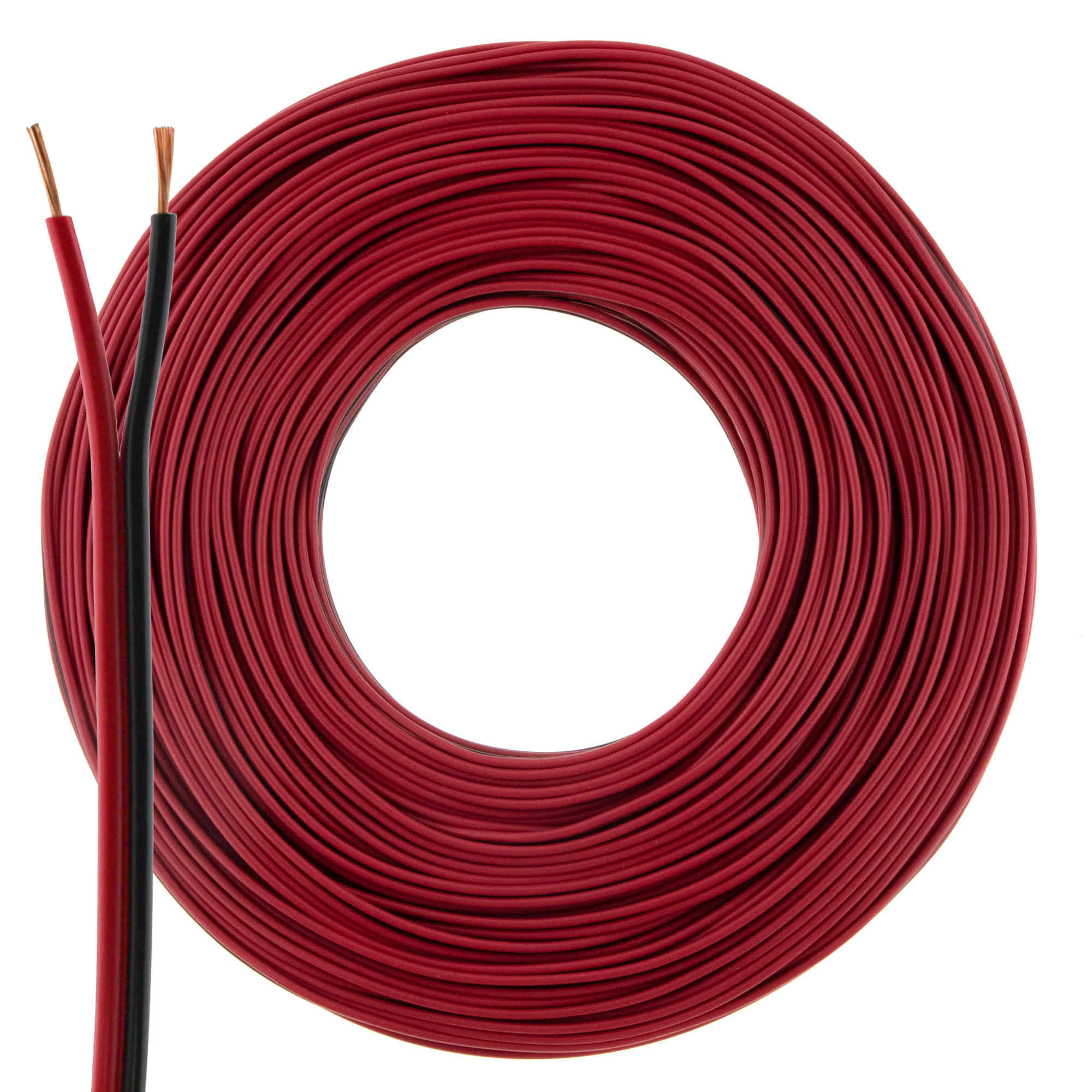 Loudspeaker cable red/black 50m 0.50mm