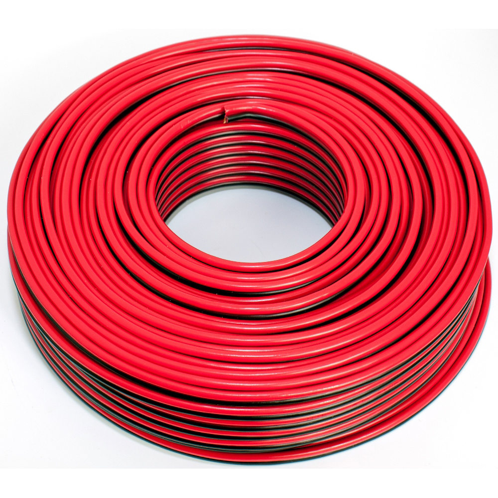 Loudspeaker cable red-black 50m 2.50mm