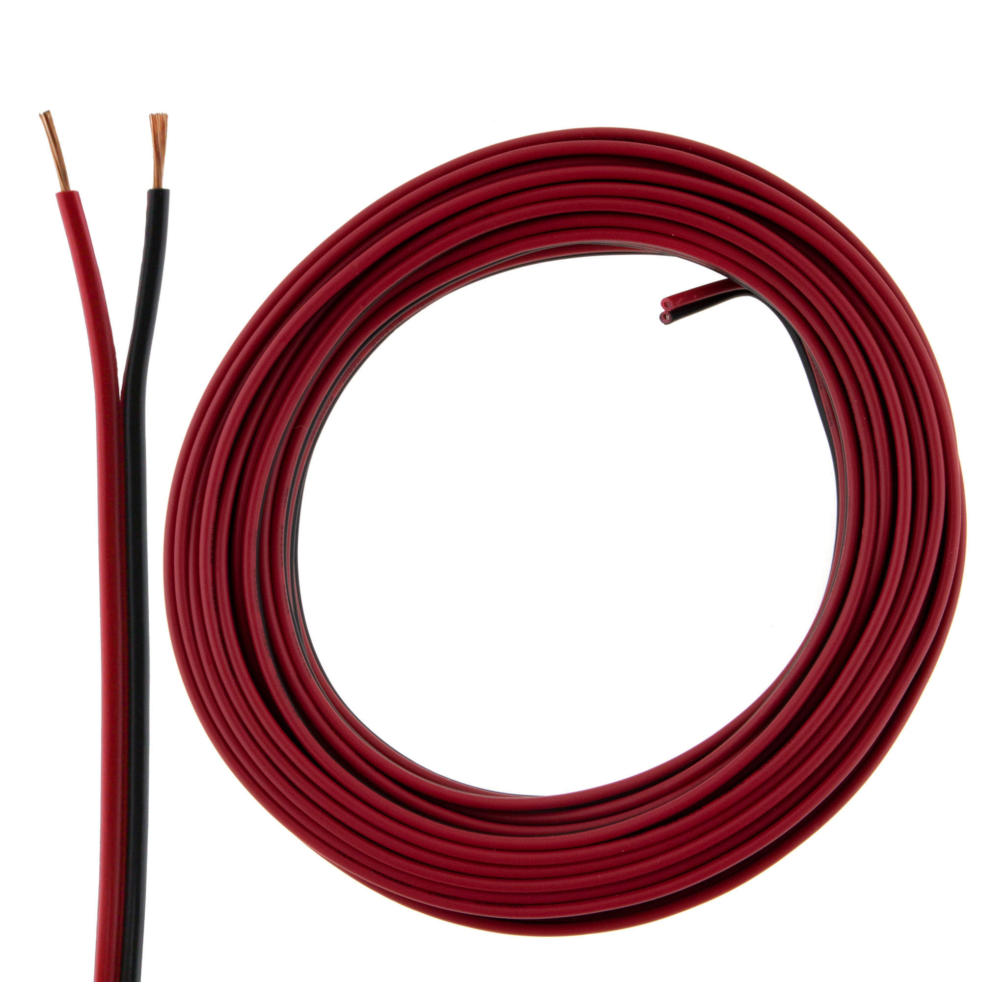 Loudspeaker cable red-black 10m 0.50mm