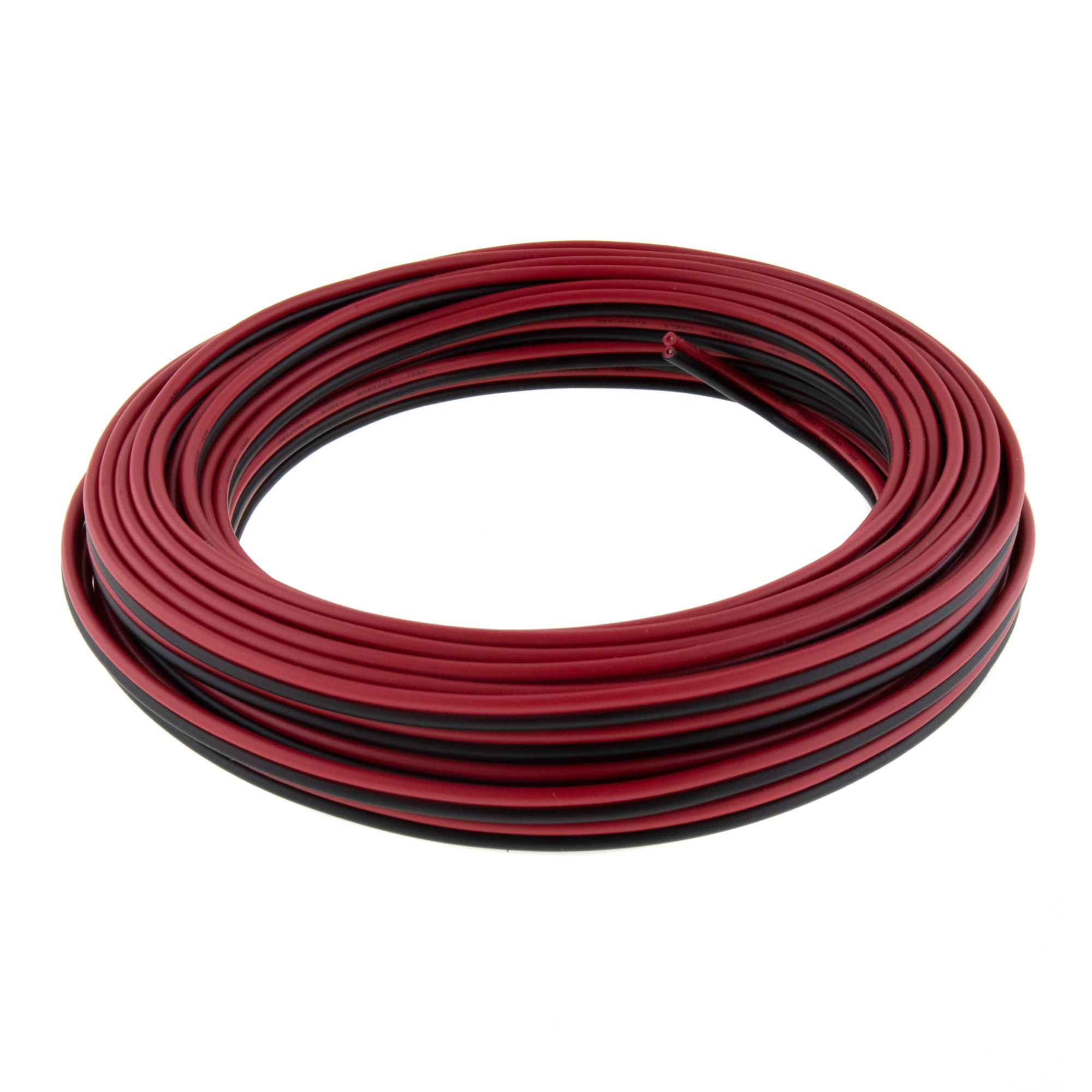 Loudspeaker cable red/black 10m 0.50mm