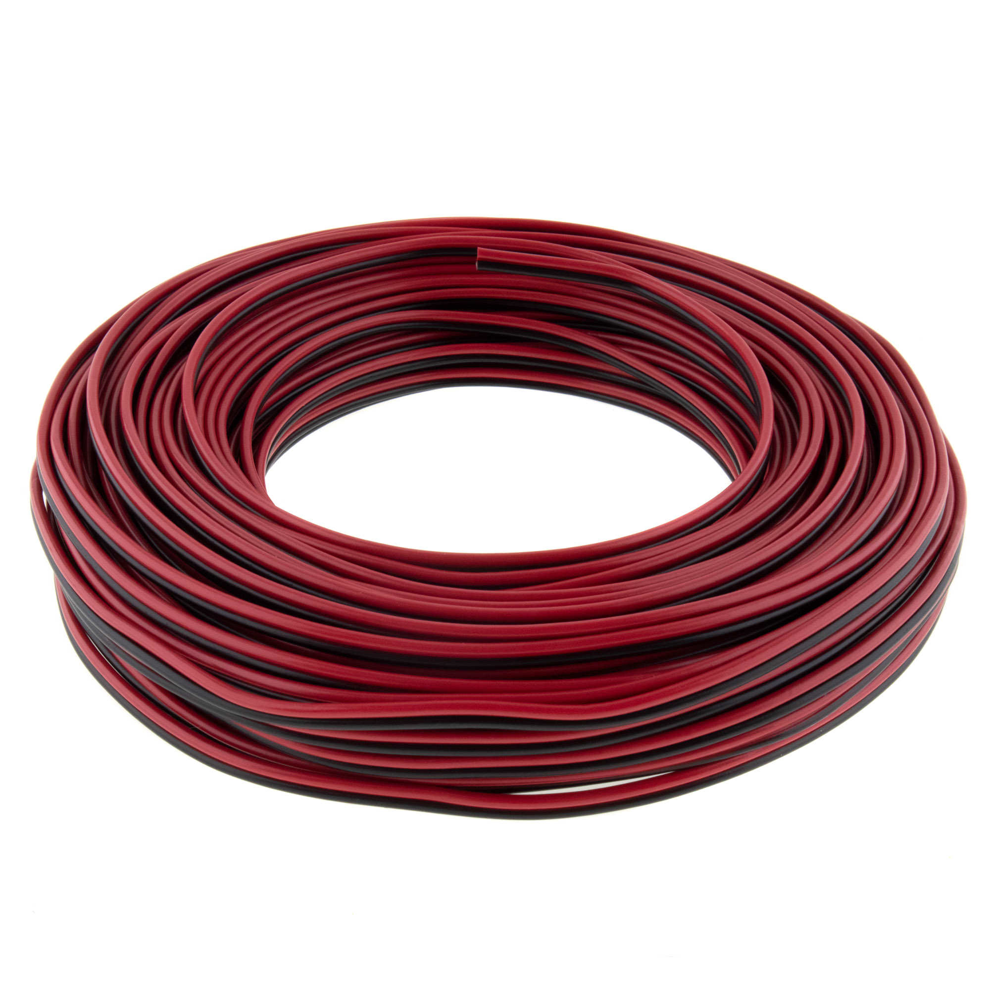 Loudspeaker cable red/black 25m 0.50mm