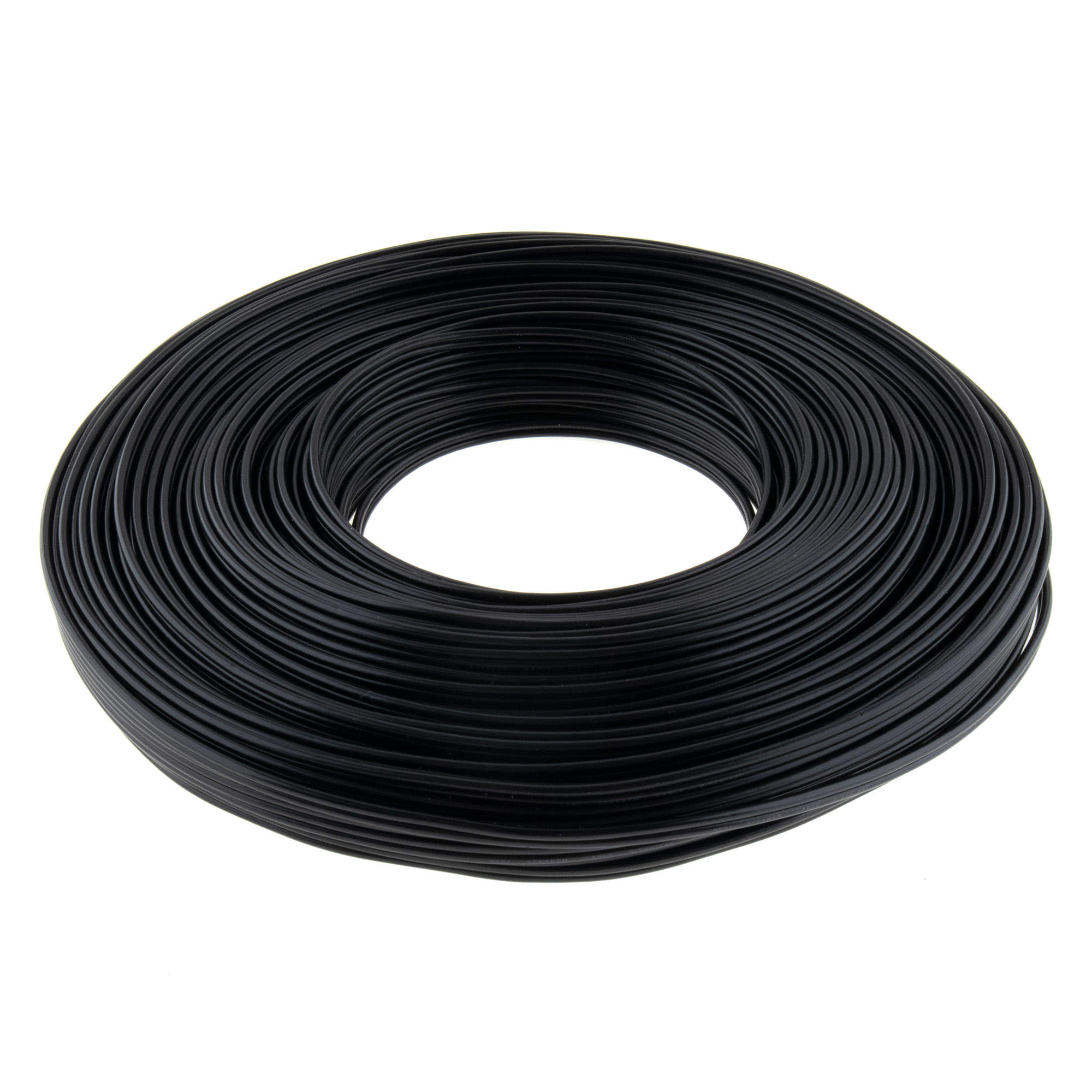 Loudspeaker cable black 50m 0.75mm