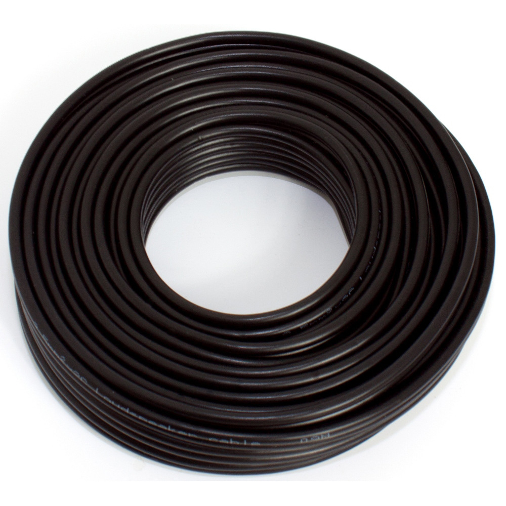 Loudspeaker cable black 10m 2.50mm