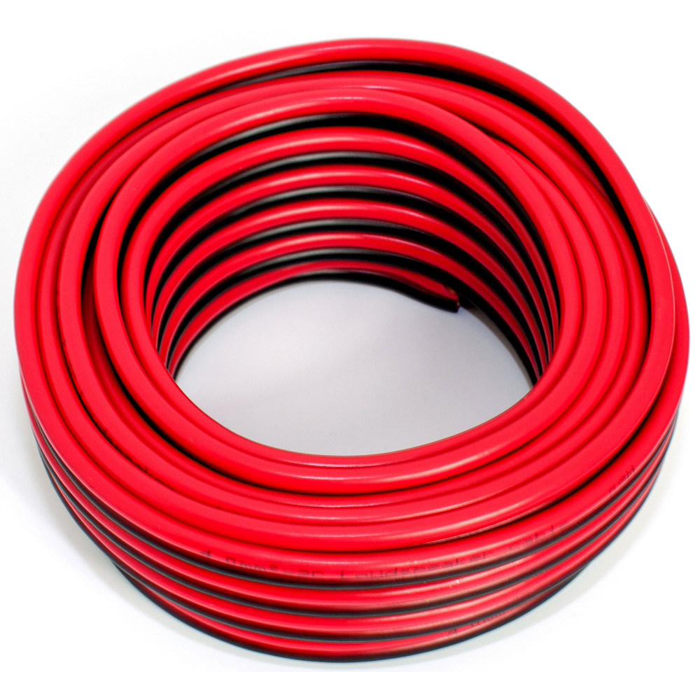Loudspeaker cable red-black 10m 4.00mm