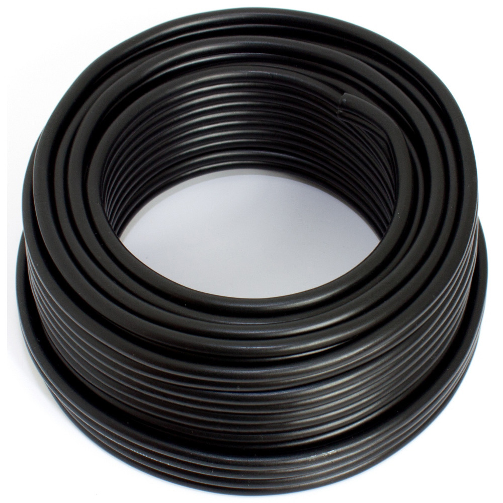 Loudspeaker cable black 10m 4.00mm