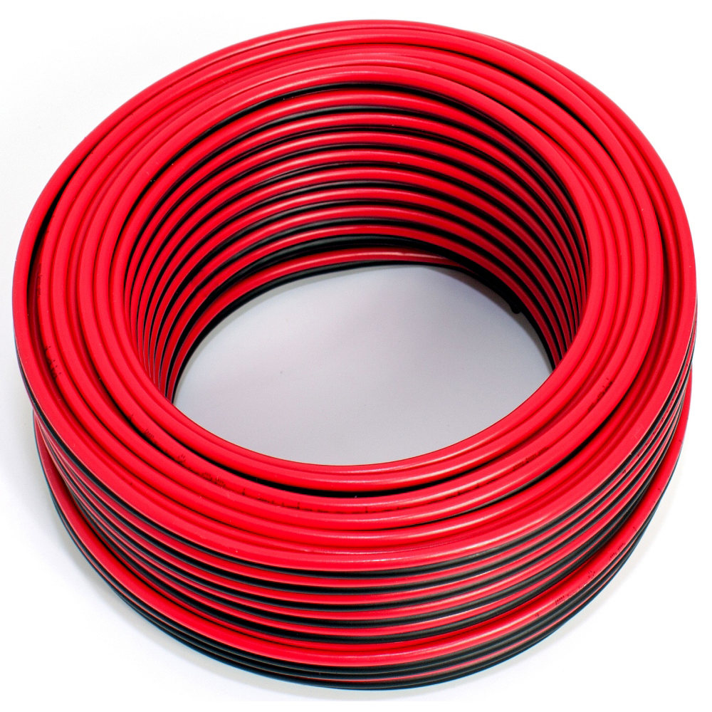 Loudspeaker cable red/black 25m 1.50mm