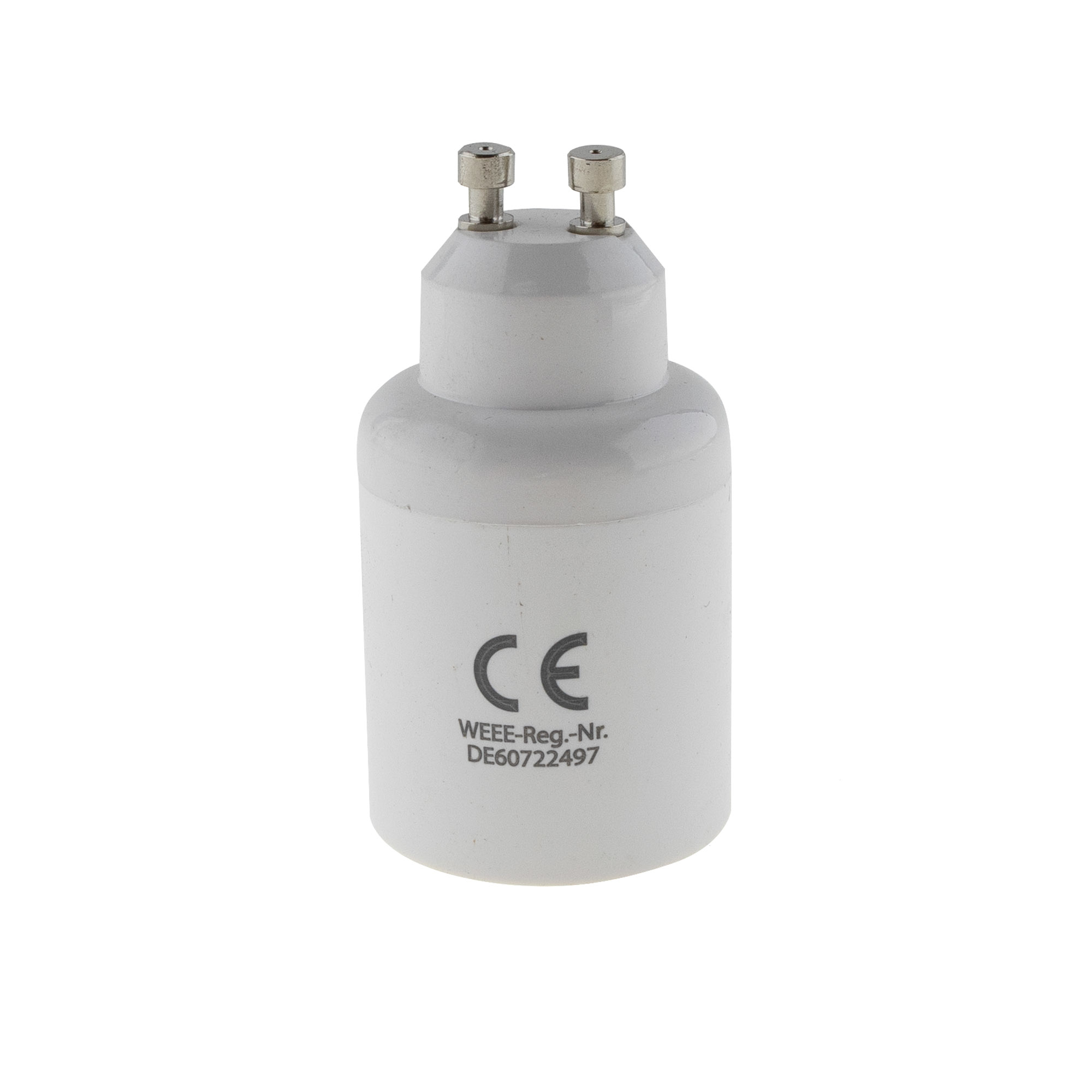 Lamp socket adaptor GU10 to E27 - 4PCS