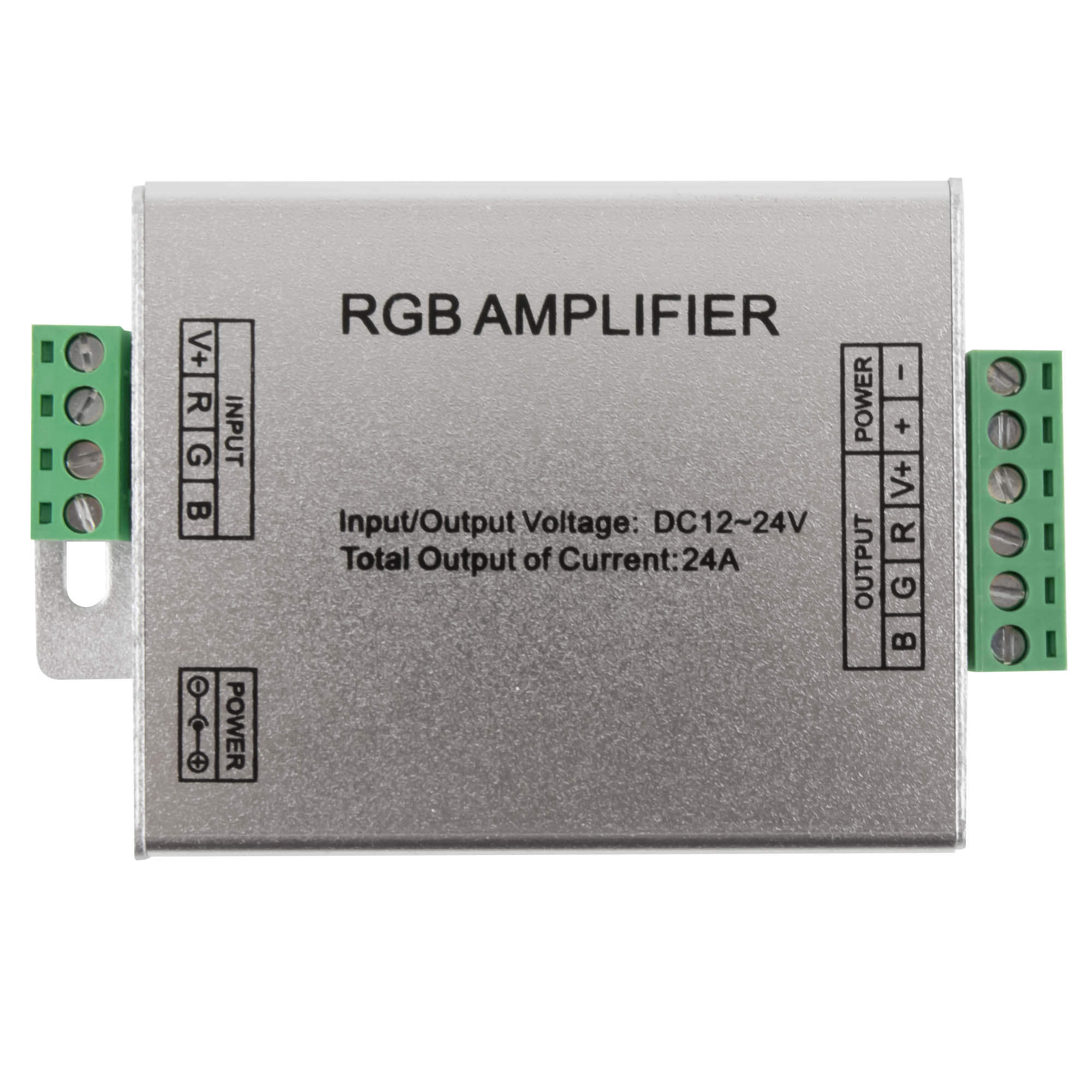 RGB Amplifier 12-24V 24A 288W - 576W