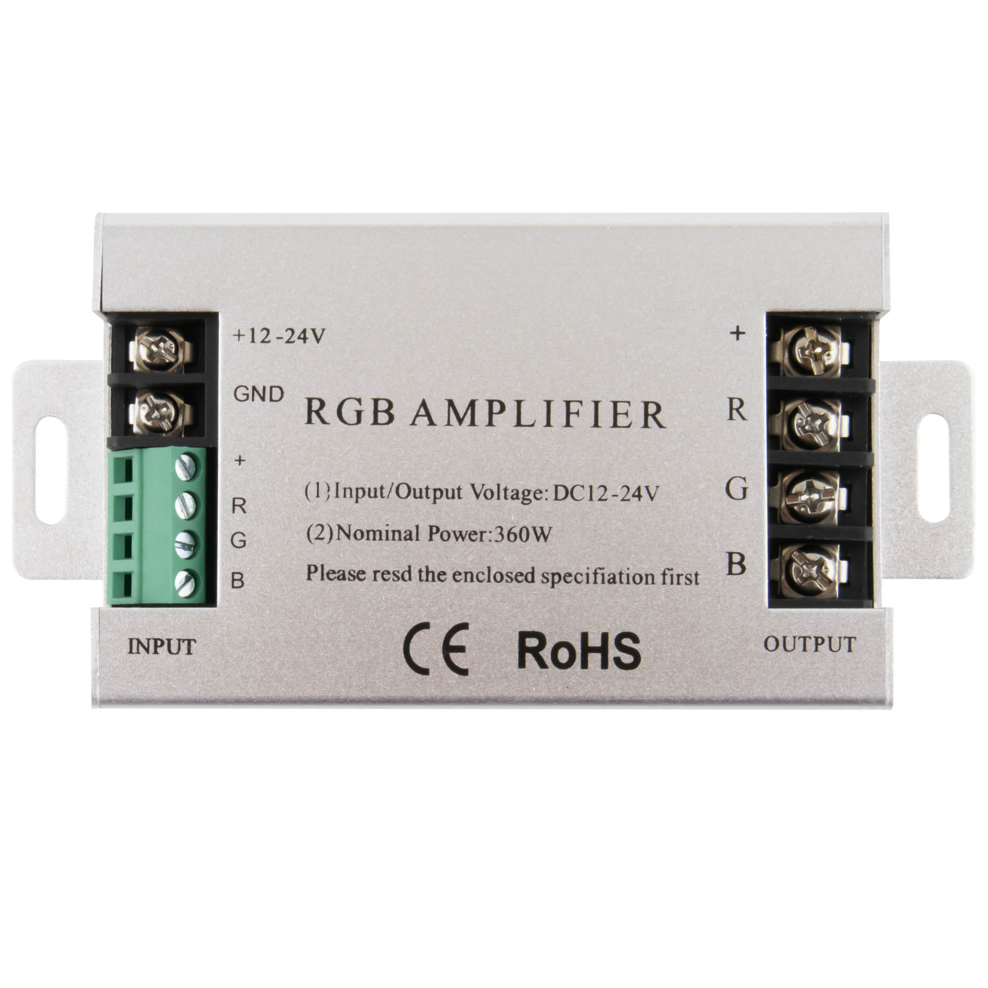 RGB Amplifier 12-24V 30A 360W - 720W