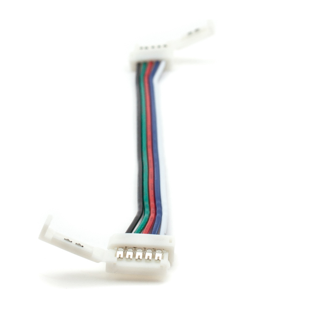 RGBW 12mm - clip connector 30cm