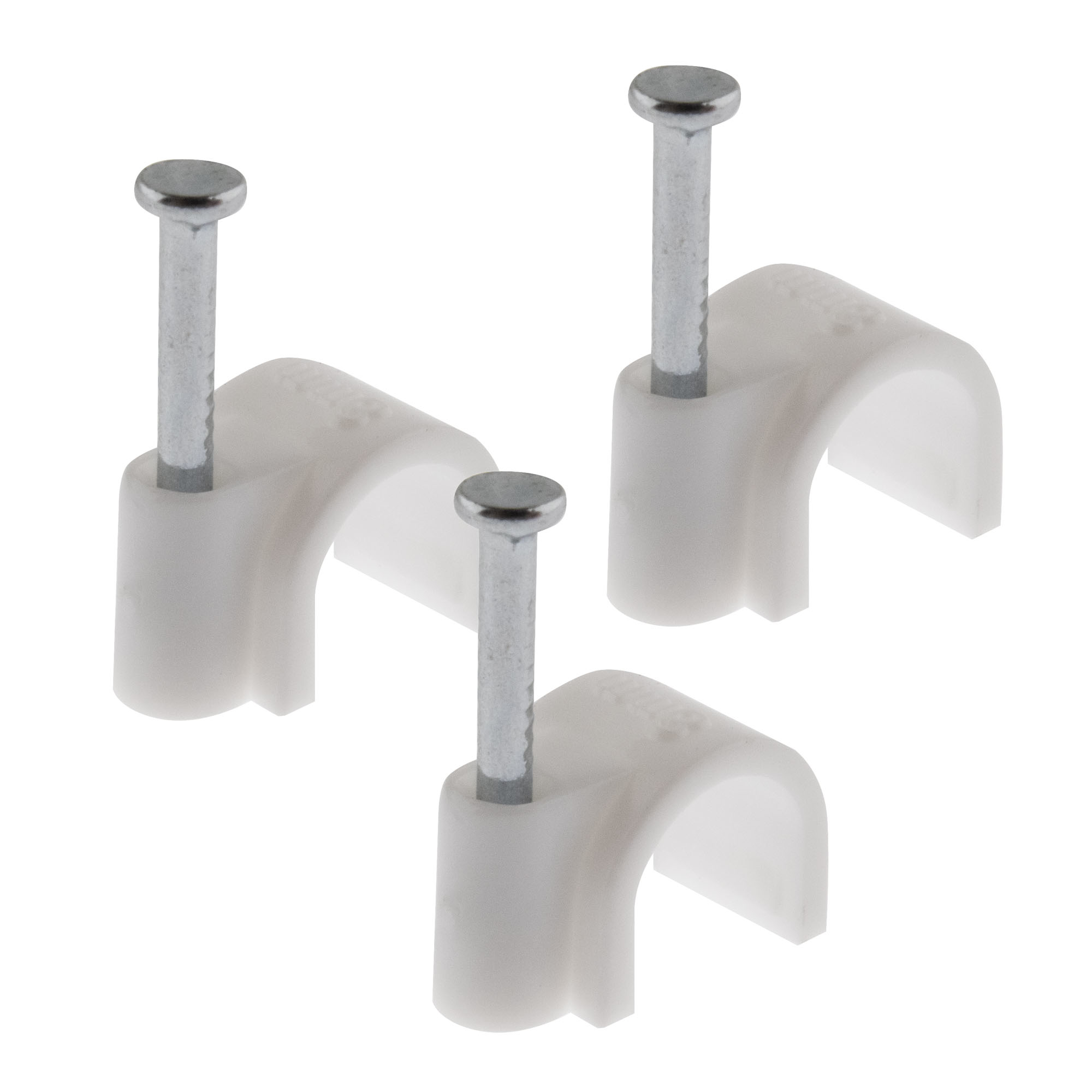 Cable Clips - No. R-7MM -white x100
