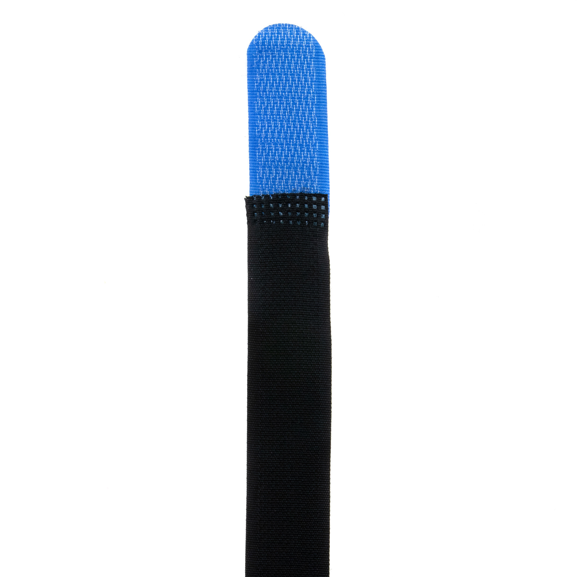 Klettbinder 200x20, schwarz/blau, gekreuzt, 10Stk.