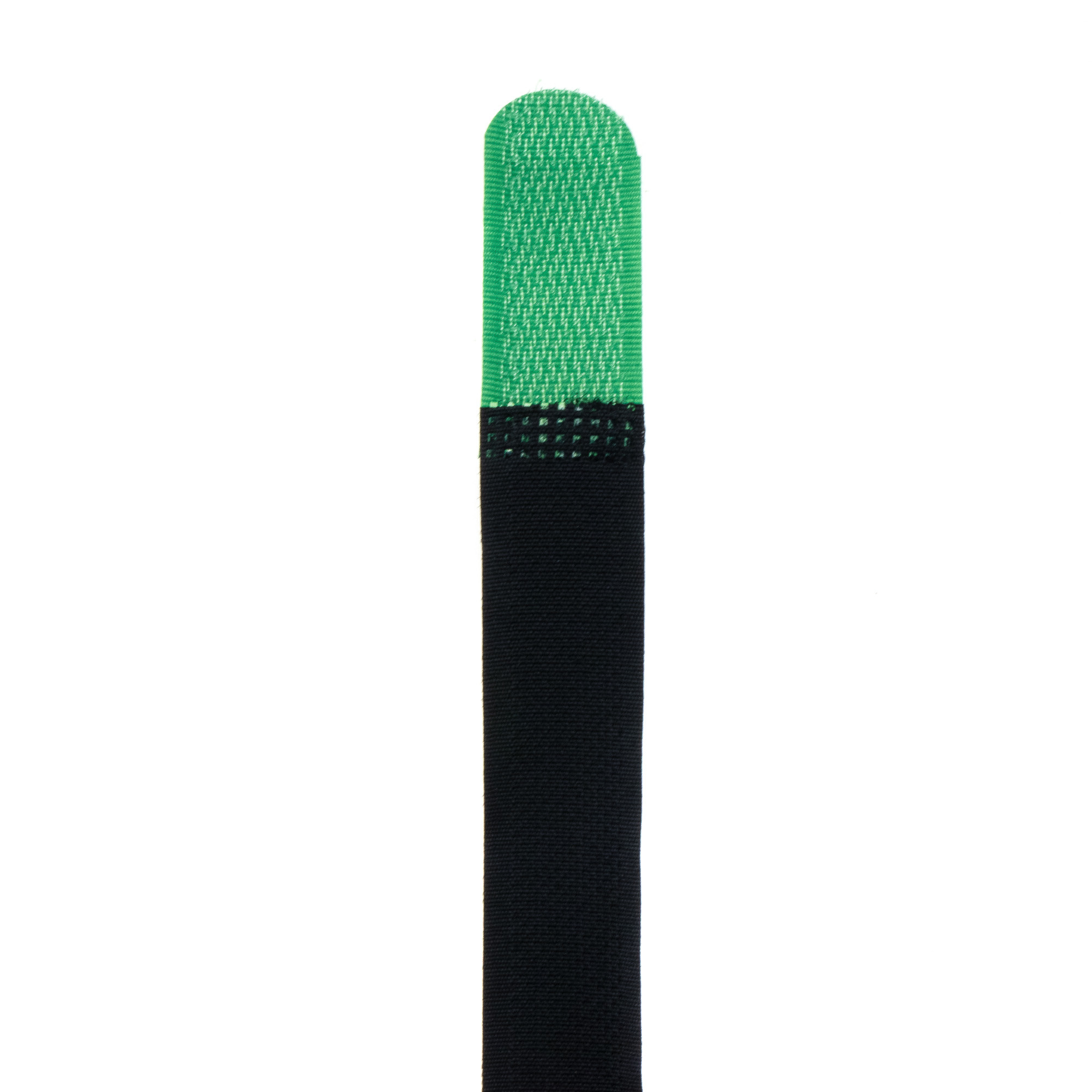 Klettbinder 200x20, schwarz/grün, gekreuzt, 10Stk.