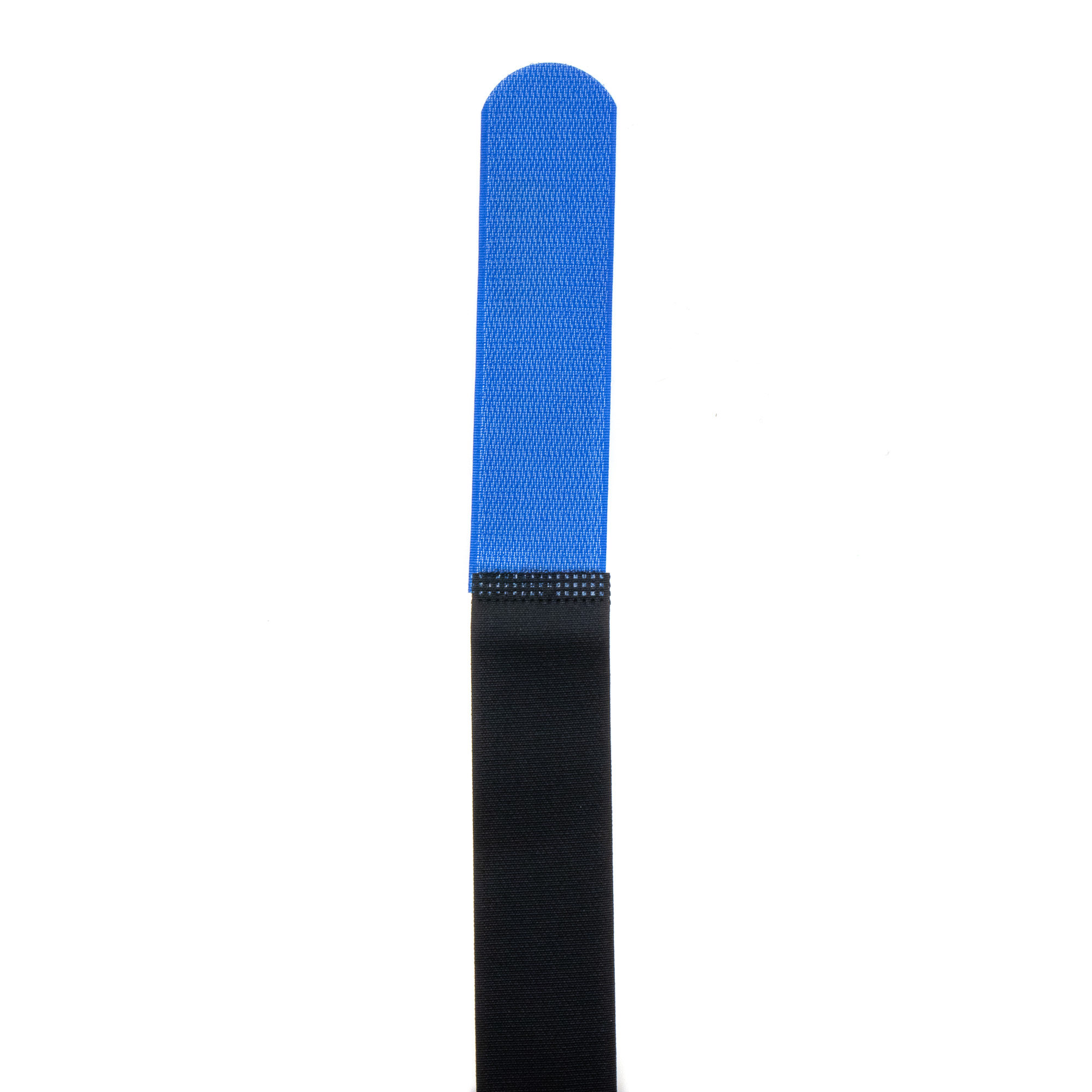 Hook-and-loop strap 600x38, black/blue, crossed, 10PCS