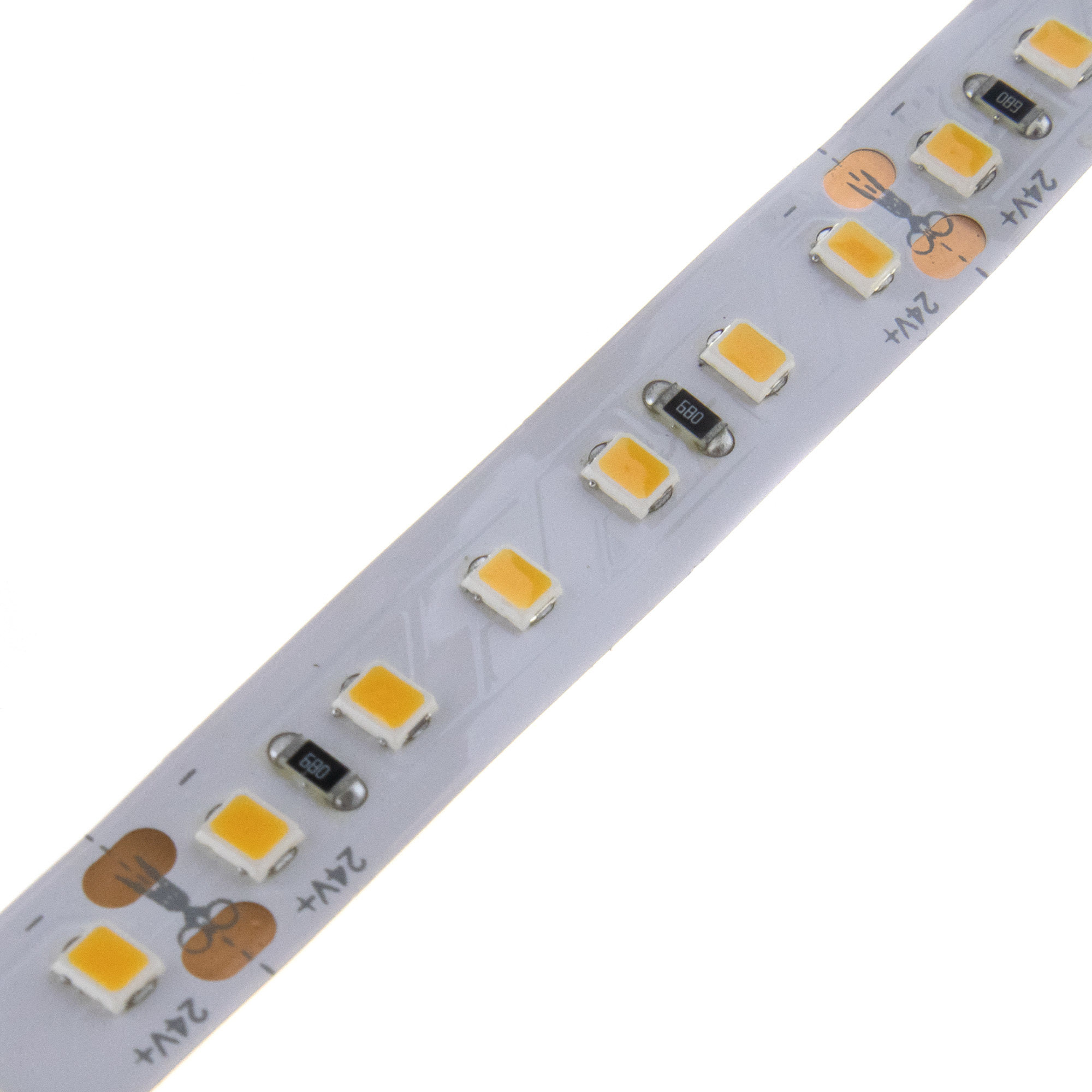 LED stripe 24V, IP20, 10mm, CRI95, 4500K, 5m