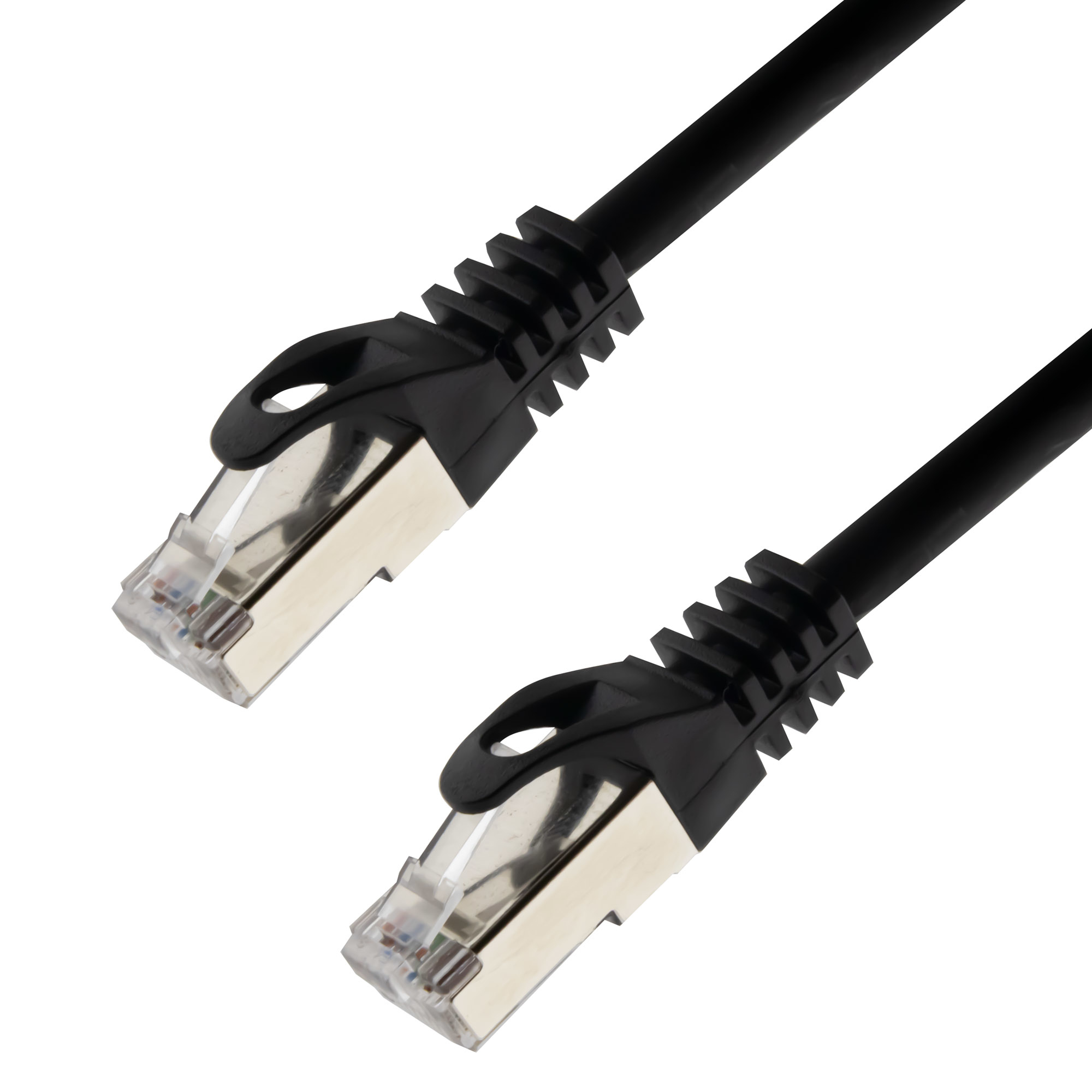 Network cable Cat. 7 S/FTP PIMF 0.25 meter black