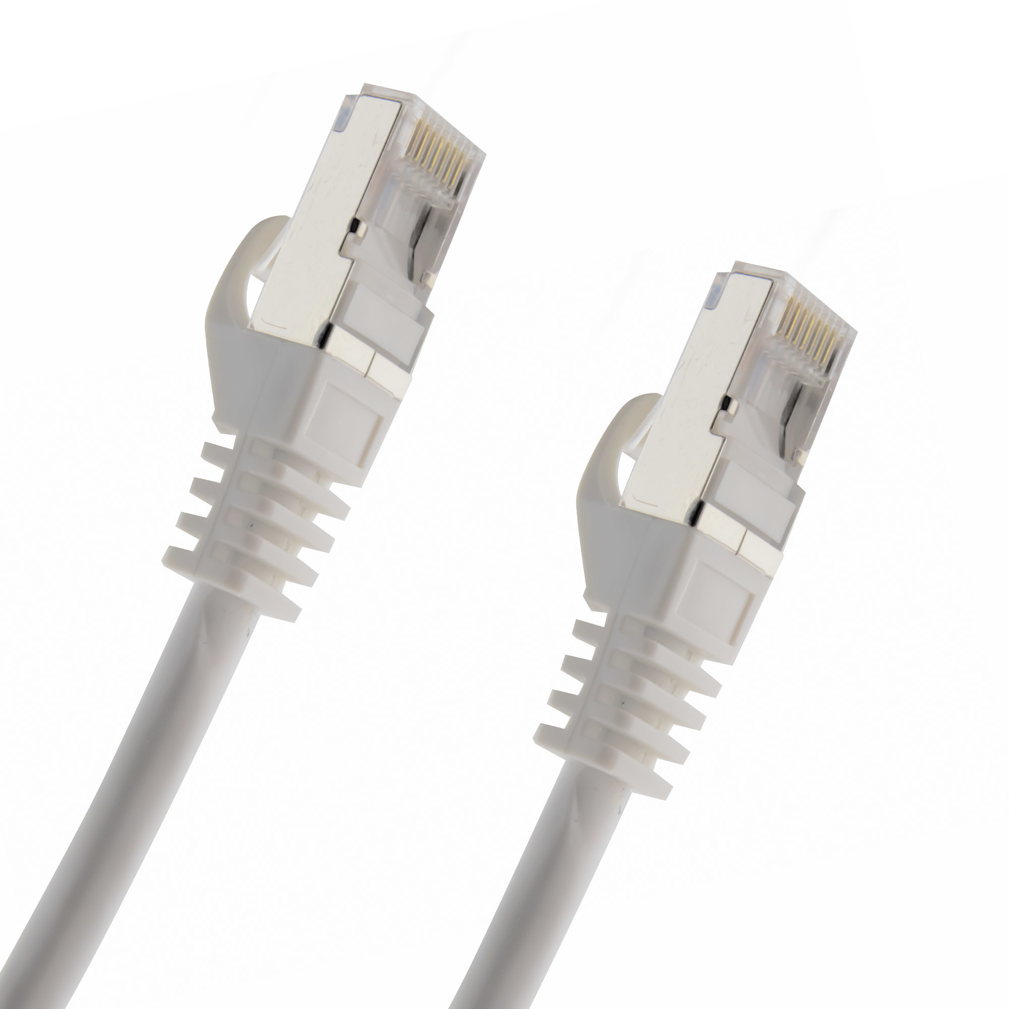 Network cable Cat. 7 S/FTP PIMF 0.25 meter white