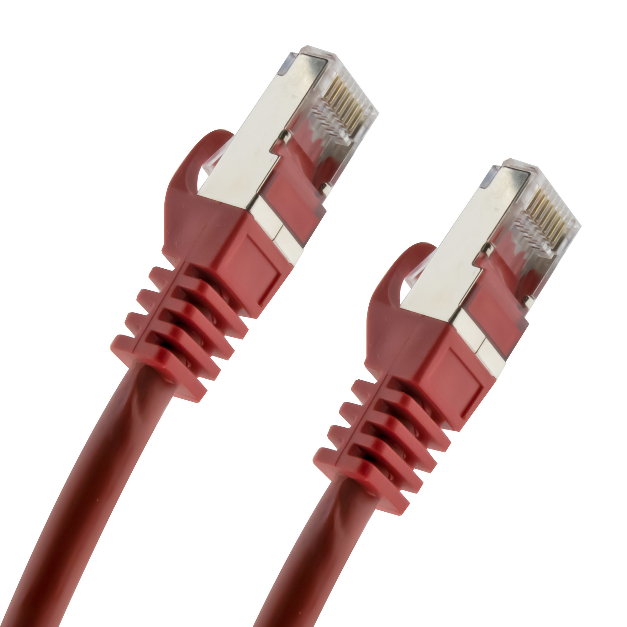 Network cable Cat. 7 S/FTP PIMF 1.00 meter red