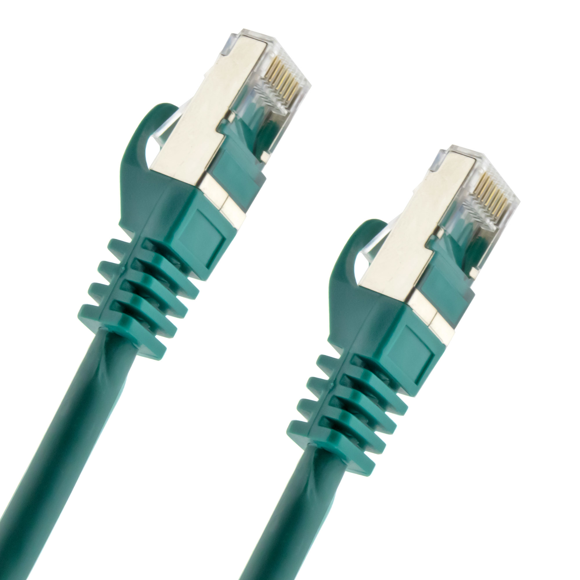 Network cable Cat. 7 S/FTP PIMF 0.50 meter green