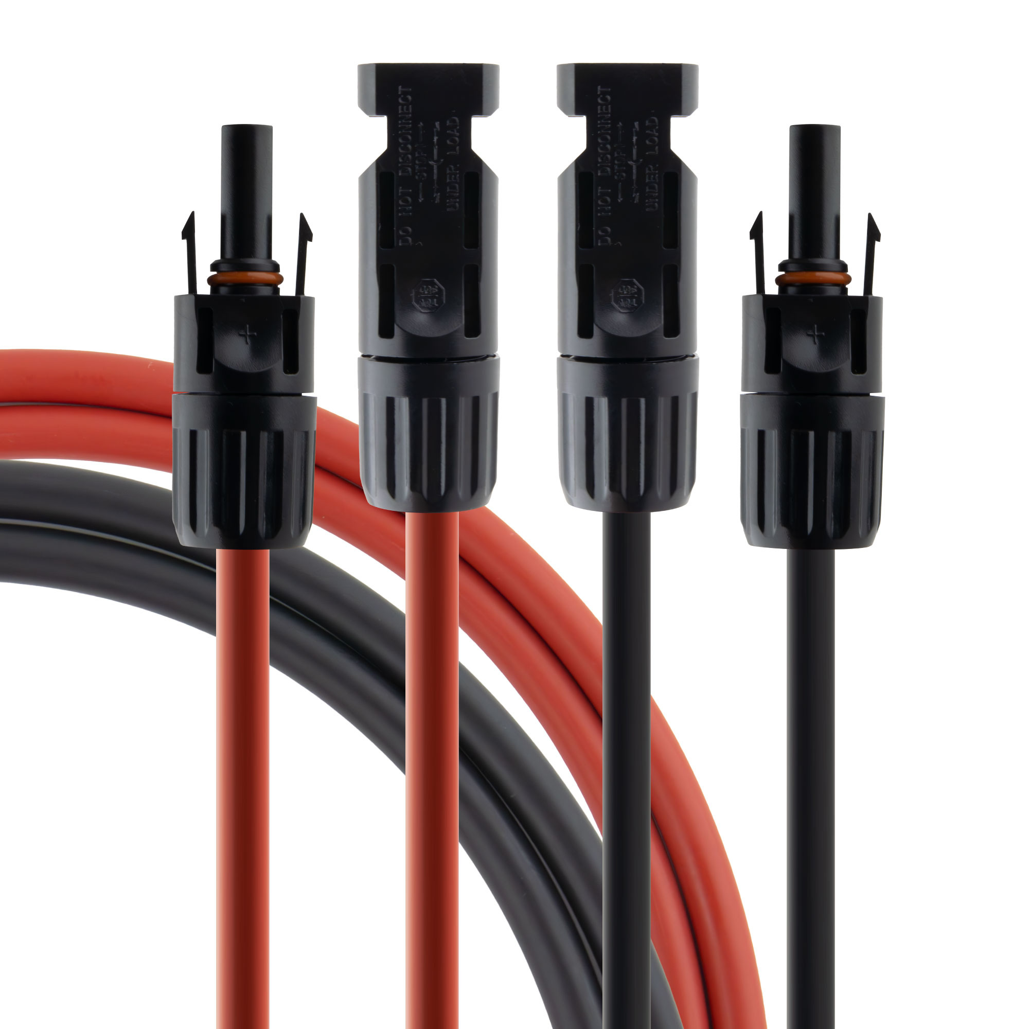 Solar connection cable 4 mm² red/black - 20m
