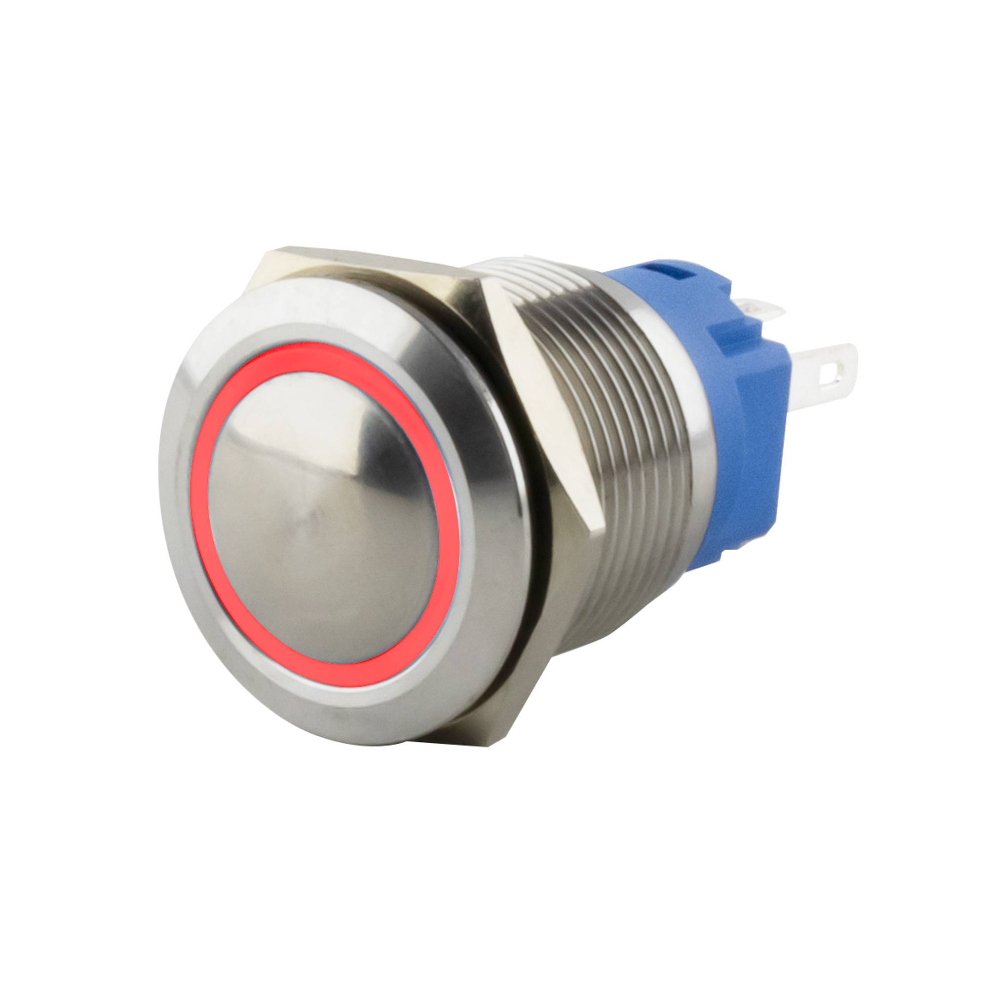 Push-buttons momentary 19mm - led ring