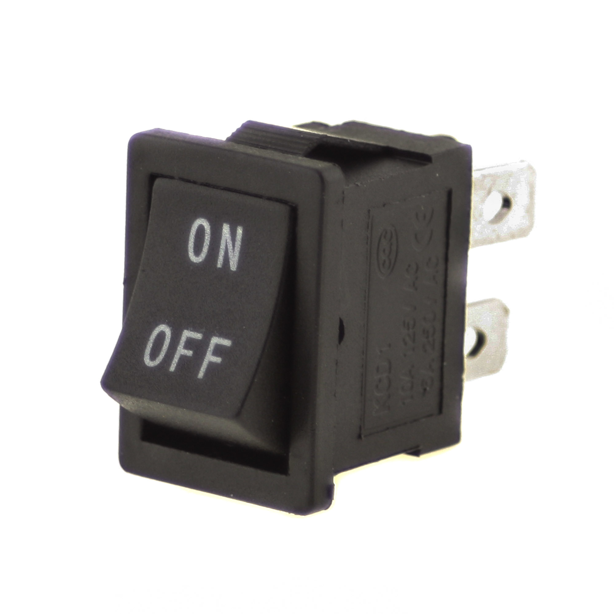 Switch ON-OFF 250V 3A, 19x13mm