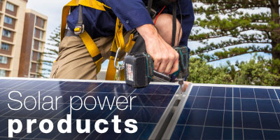 Connection and protection of solar products