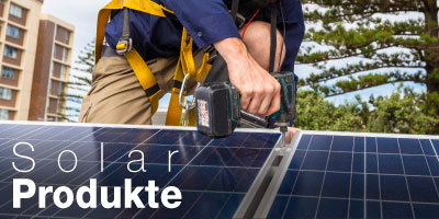 Anschluss und Absicherung von Solarprodukten